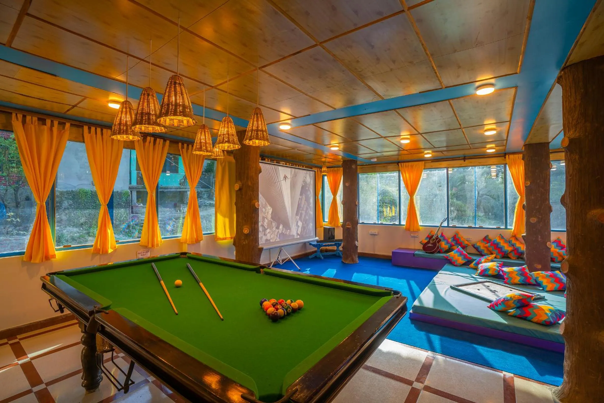 Game Room in goSTOPS Kasol