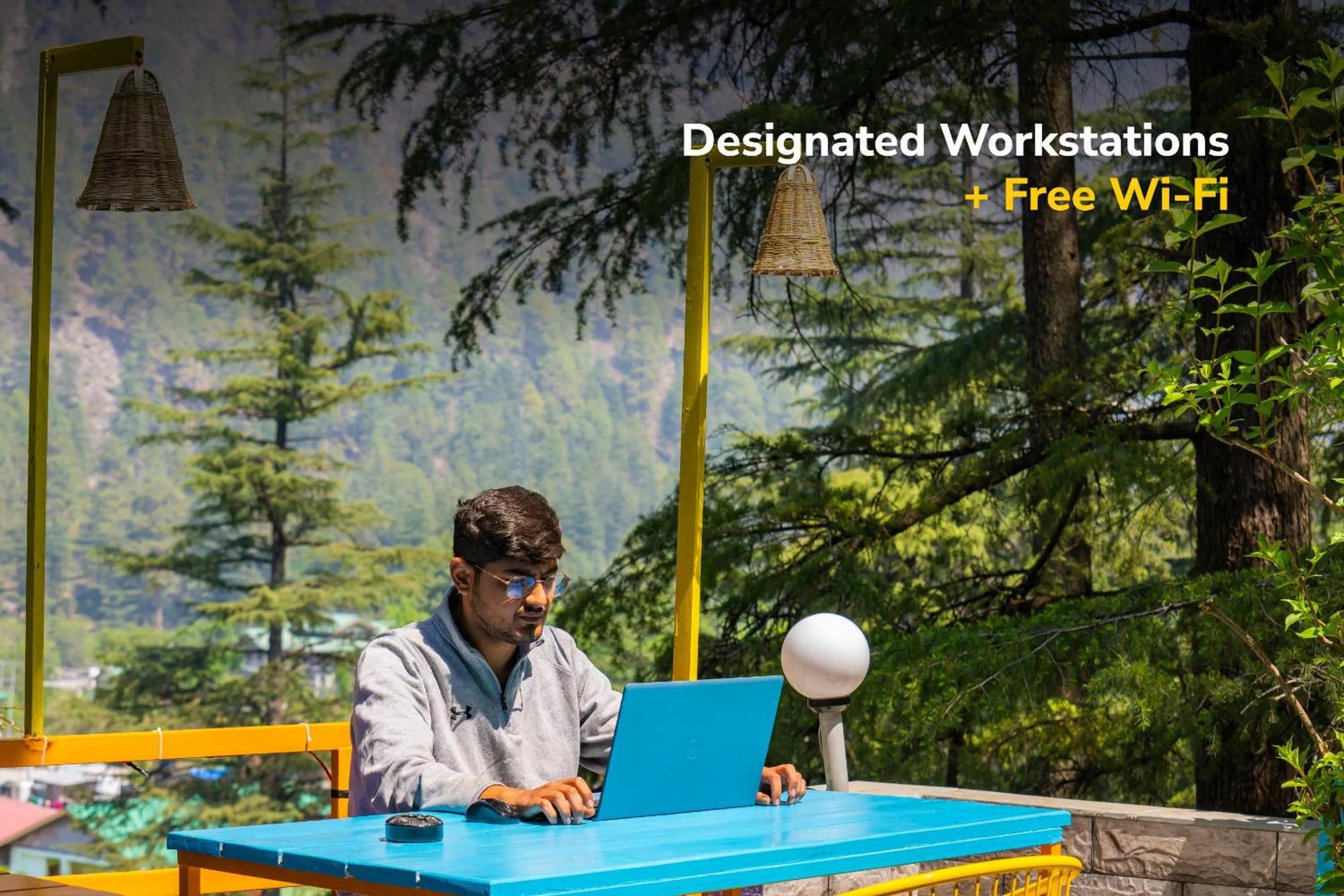 View (from property/room) in goSTOPS Kasol