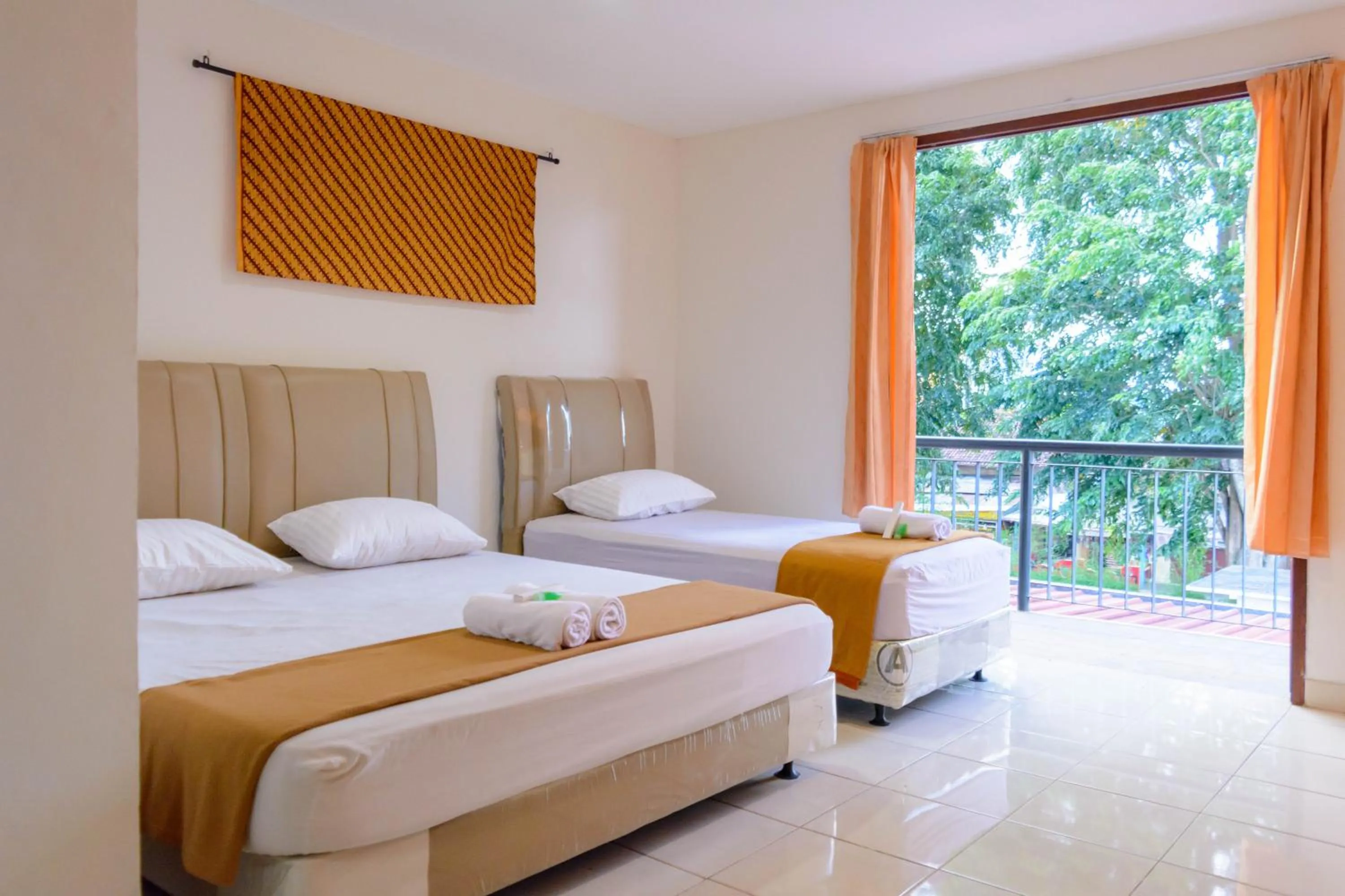 Bedroom, Bed in Wisma Amandari