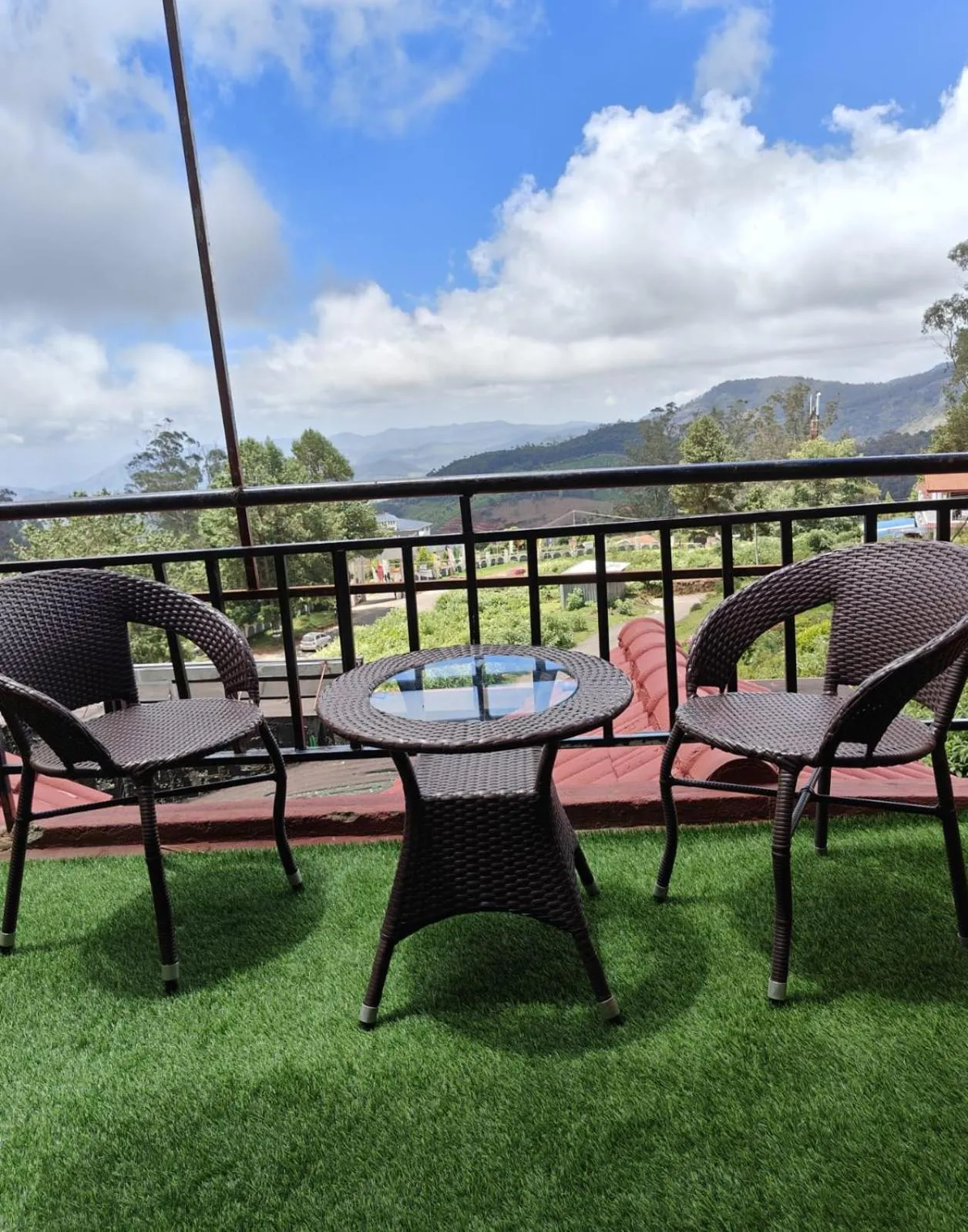 Balcony/Terrace in Vista Suites Doddabetta Ooty By Bestinn Leisure