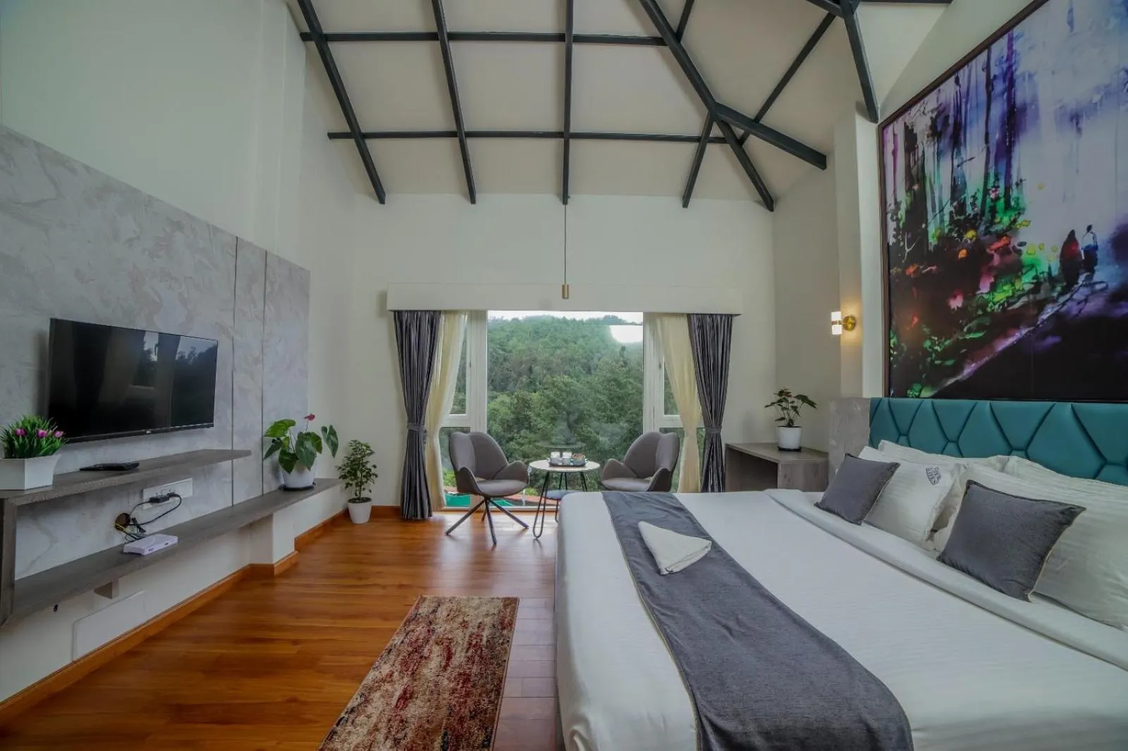 Bed in Vista Suites Doddabetta Ooty By Bestinn Leisure