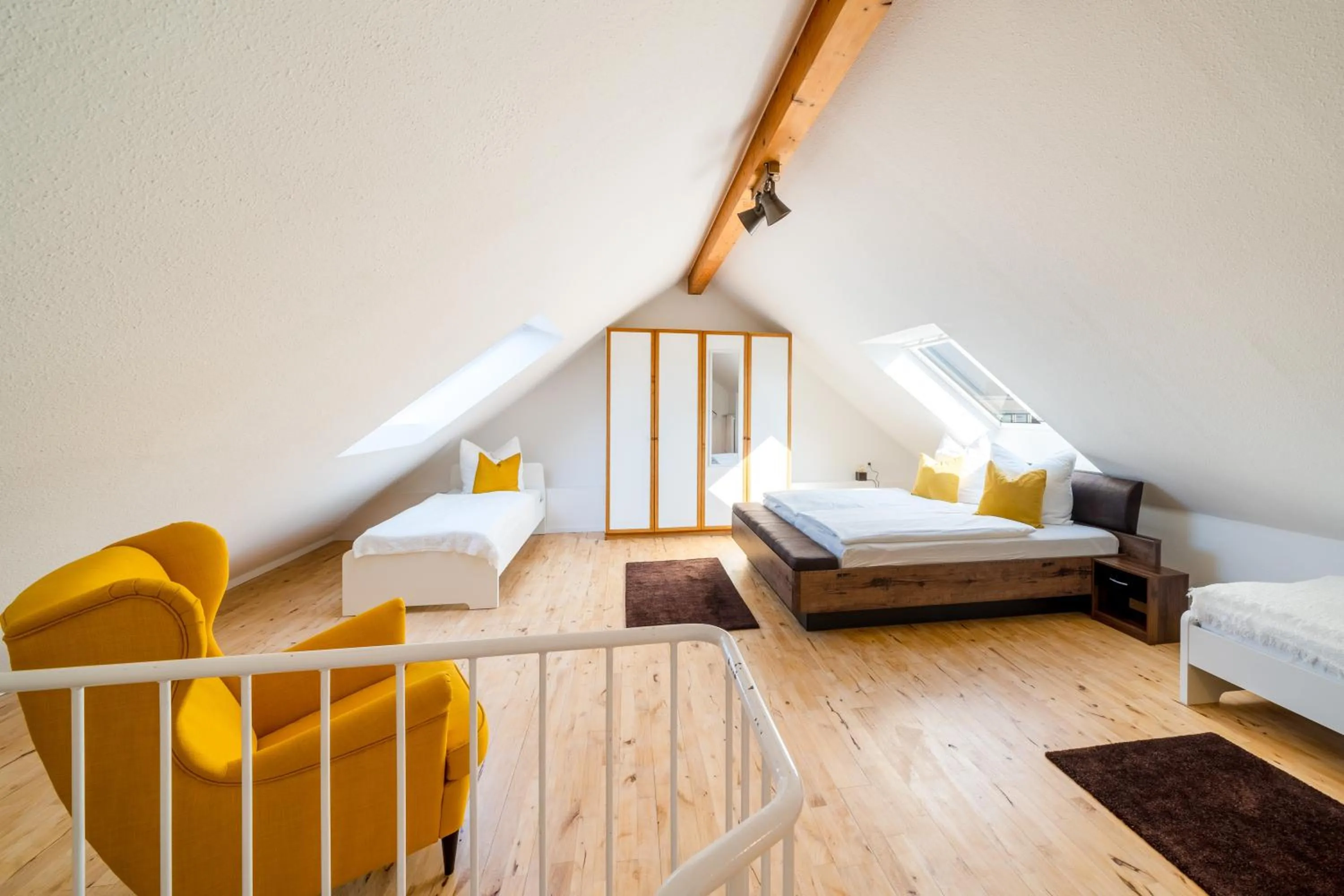Stylisches Penthouse zentral Tischfussball 100m2 Wii