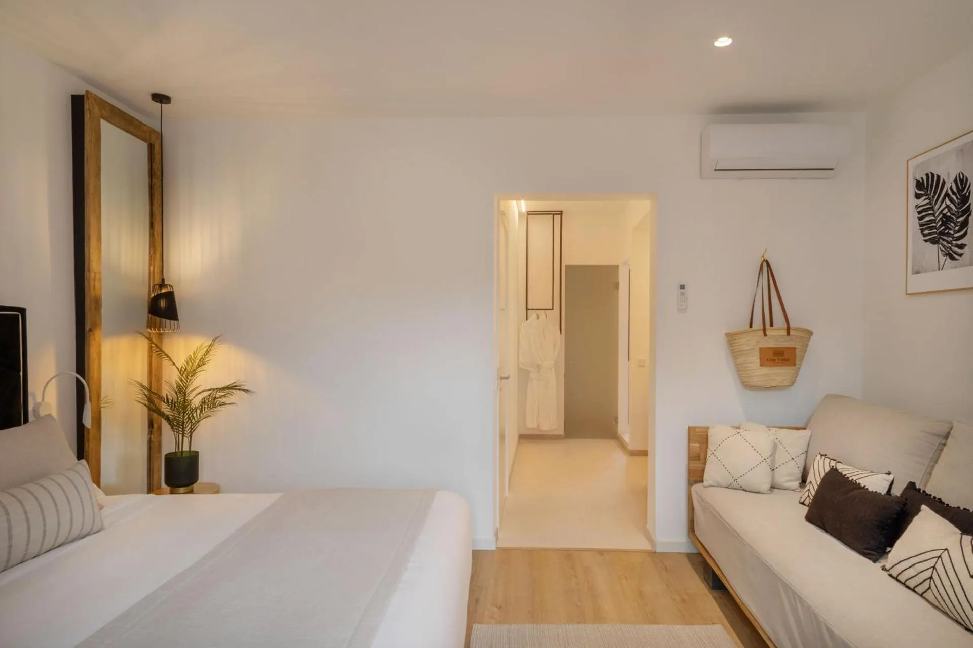 Bedroom, Bed in Can Vidal Boutique Rooms