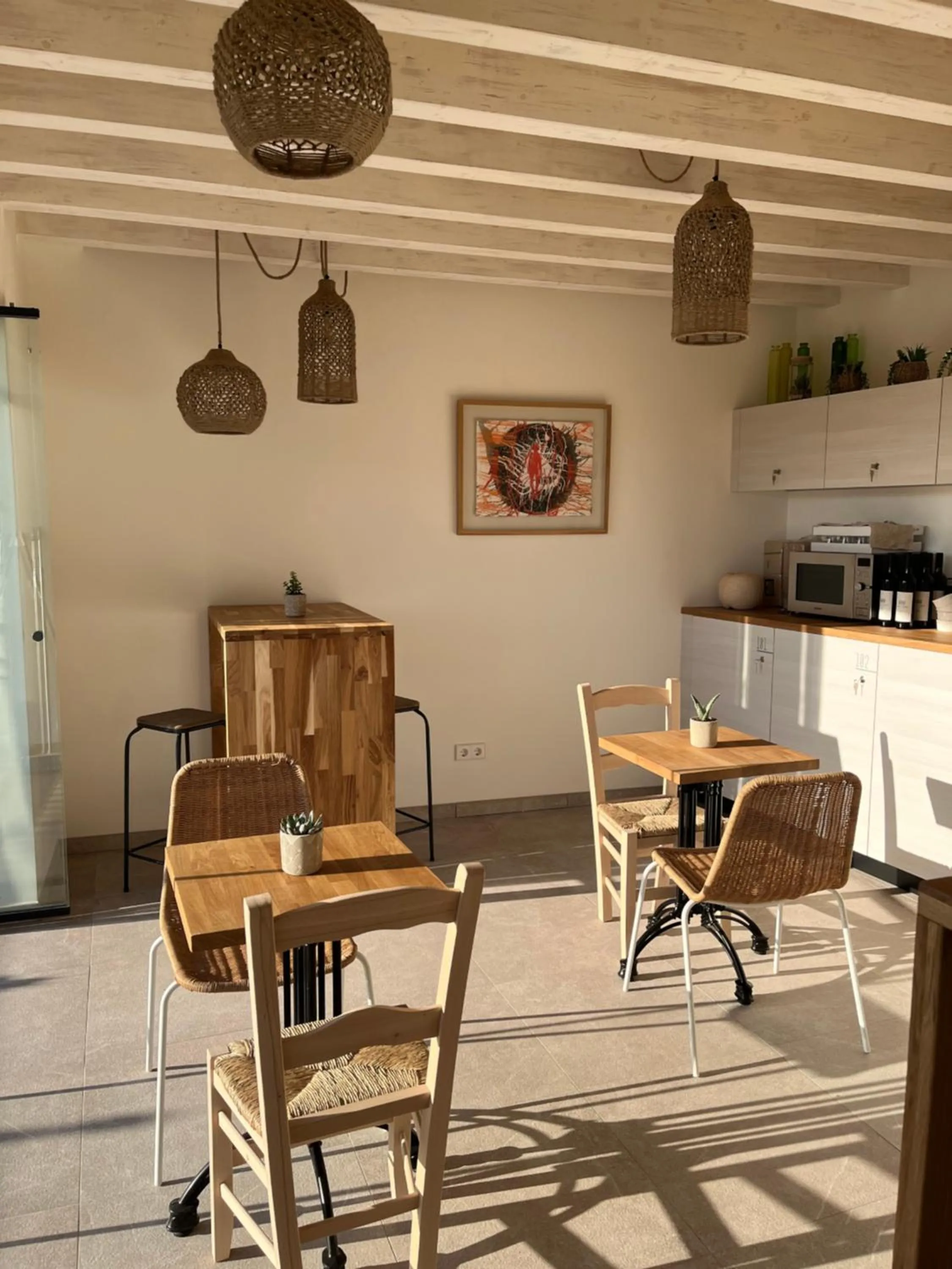 Living room in Can Vidal Boutique Rooms