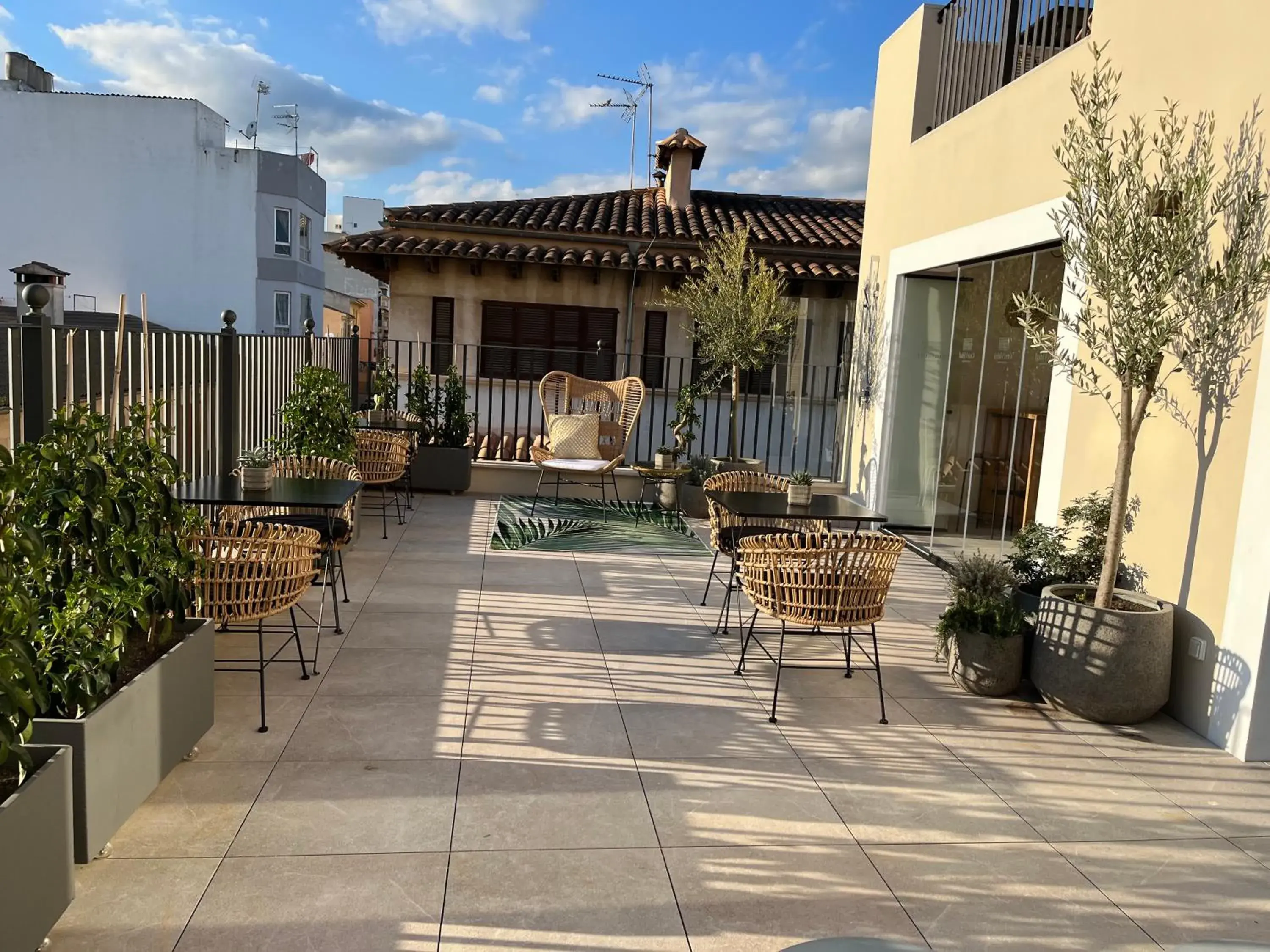 Patio in Can Vidal Boutique Rooms Patio in Can Vidal Boutique Rooms