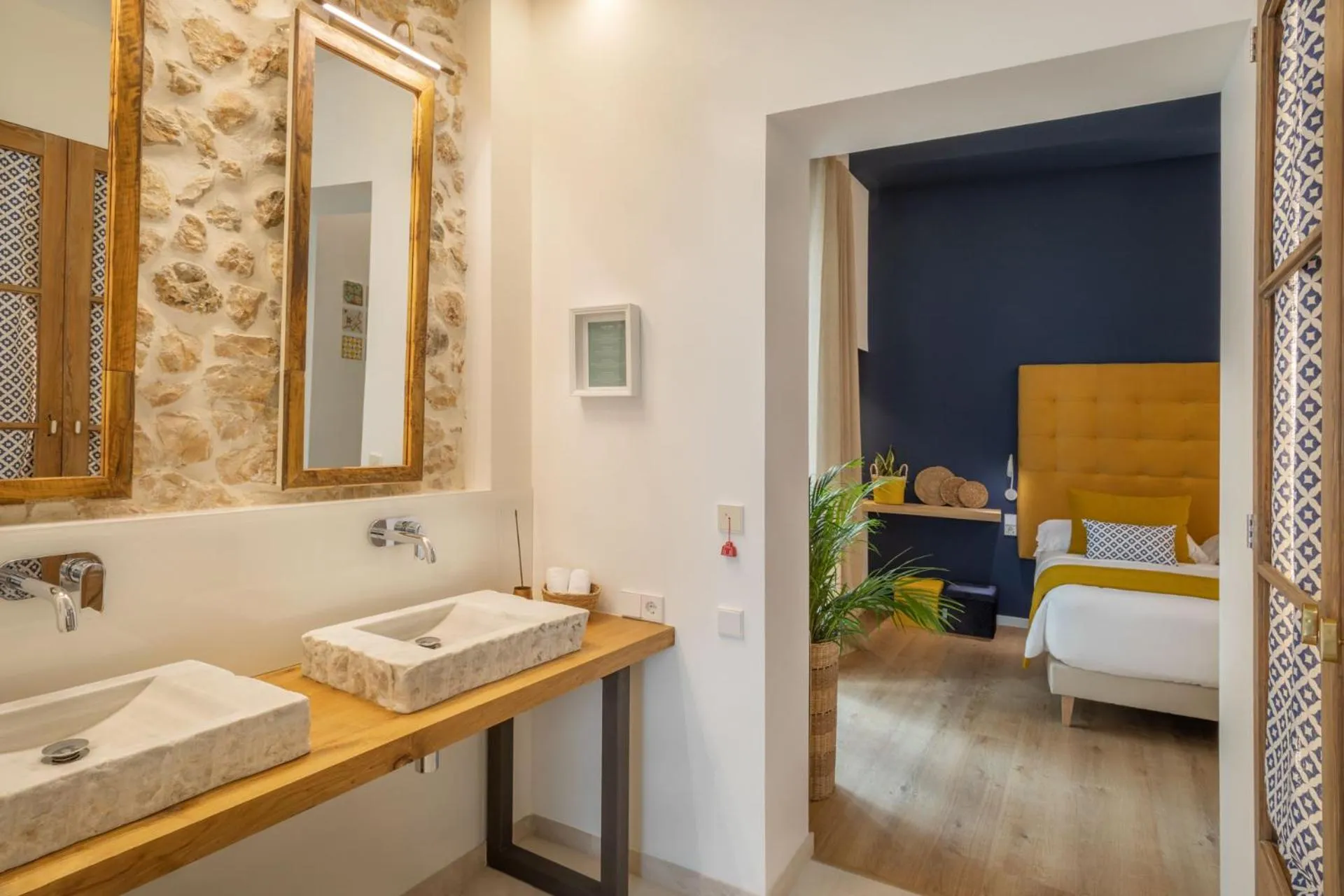 Bathroom in Can Vidal Boutique Rooms