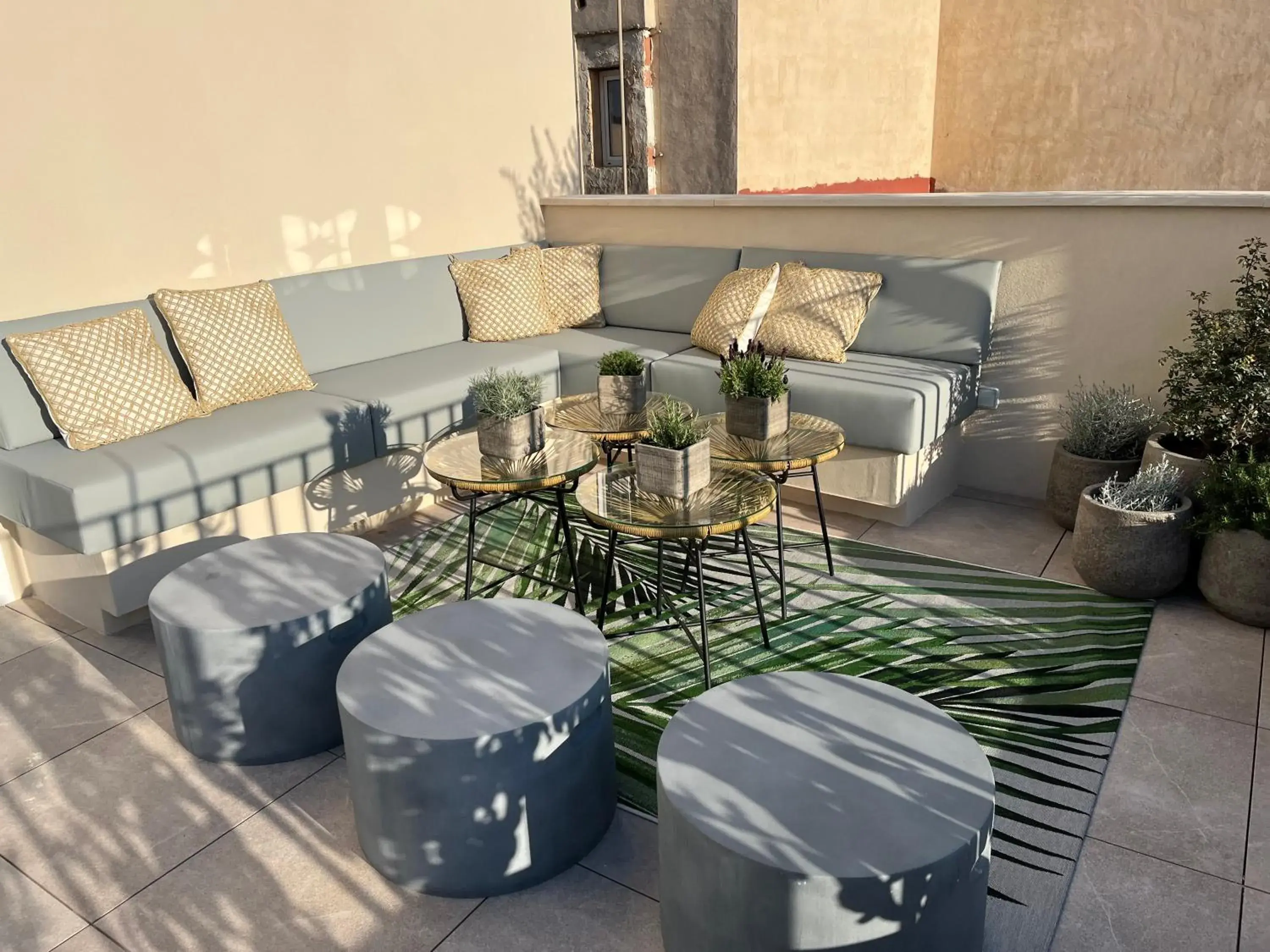 Patio in Can Vidal Boutique Rooms Patio in Can Vidal Boutique Rooms