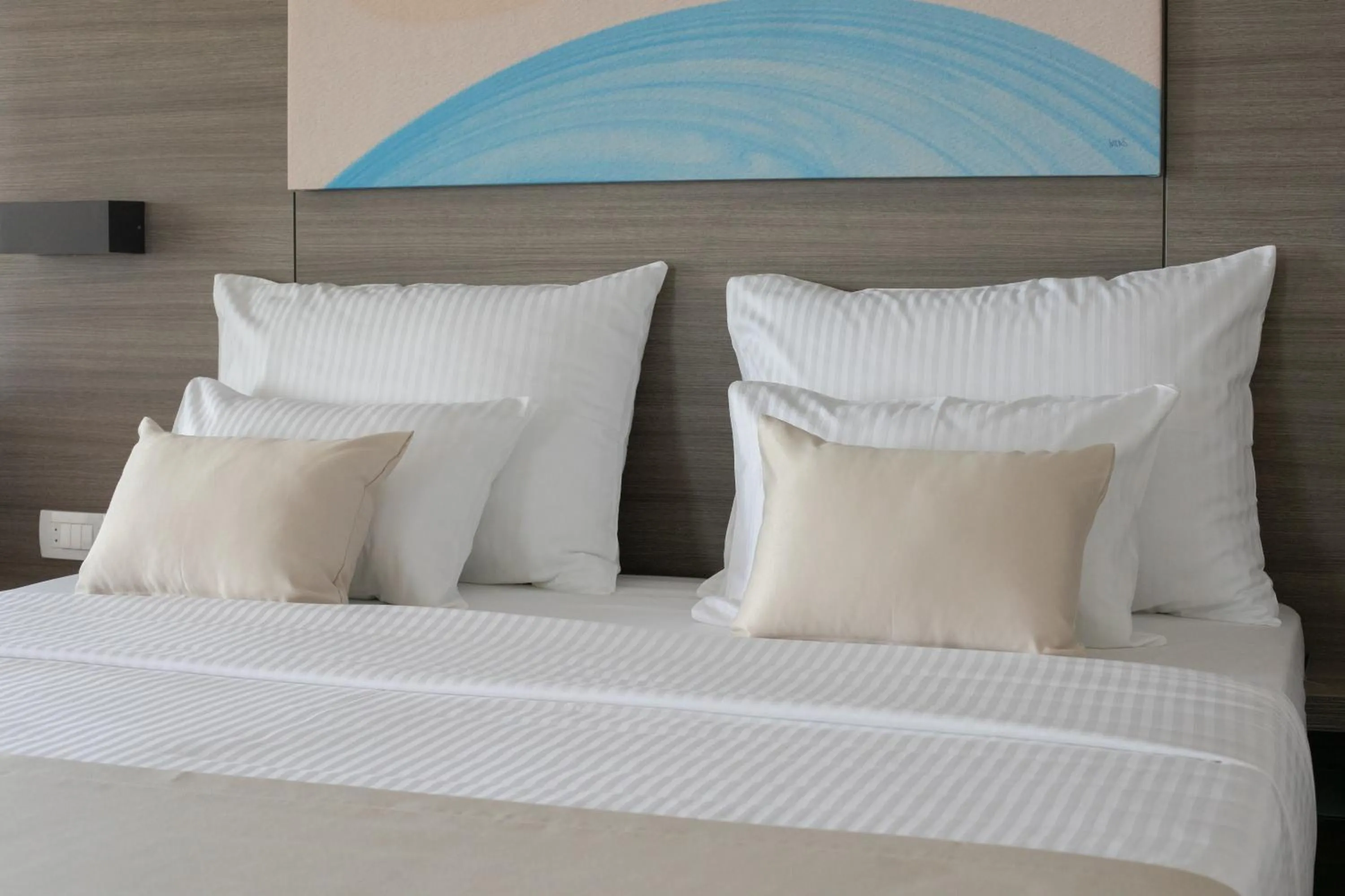 Bed in Hotel Antonio