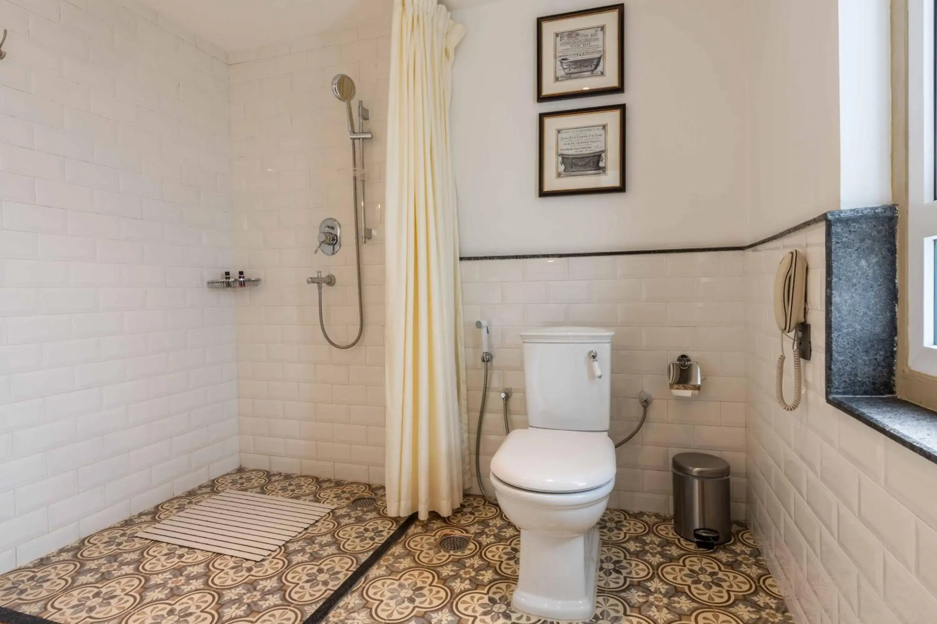 Bathroom in Seto Ghar Hotel Bathroom in Seto Ghar Hotel