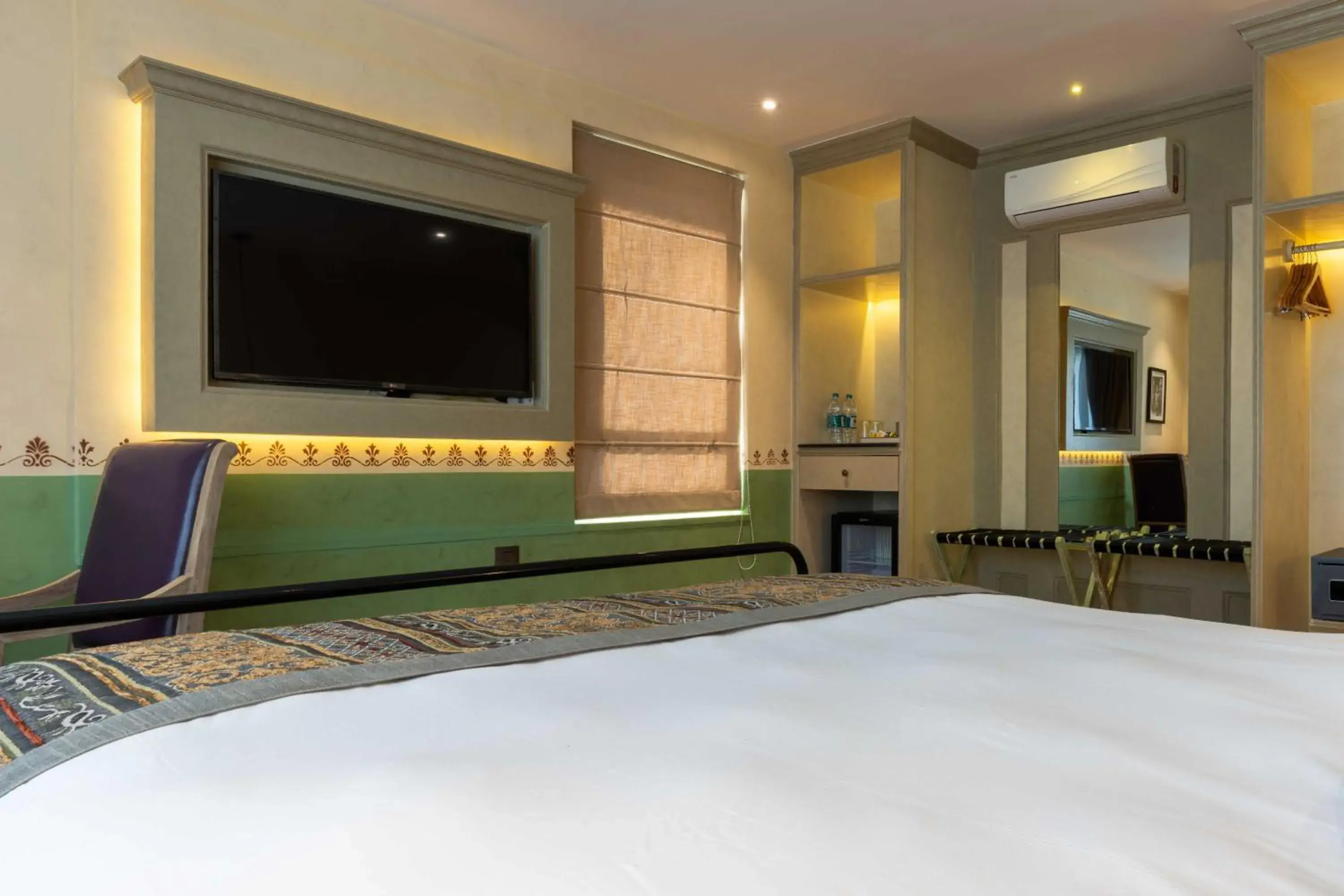 Bed in Seto Ghar Hotel Bed in Seto Ghar Hotel