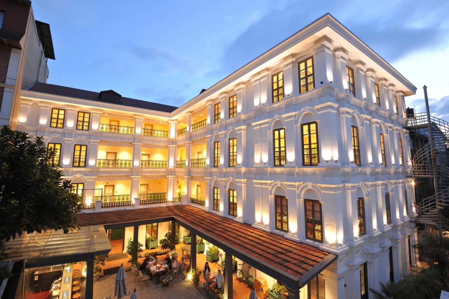 Property building in Seto Ghar Hotel