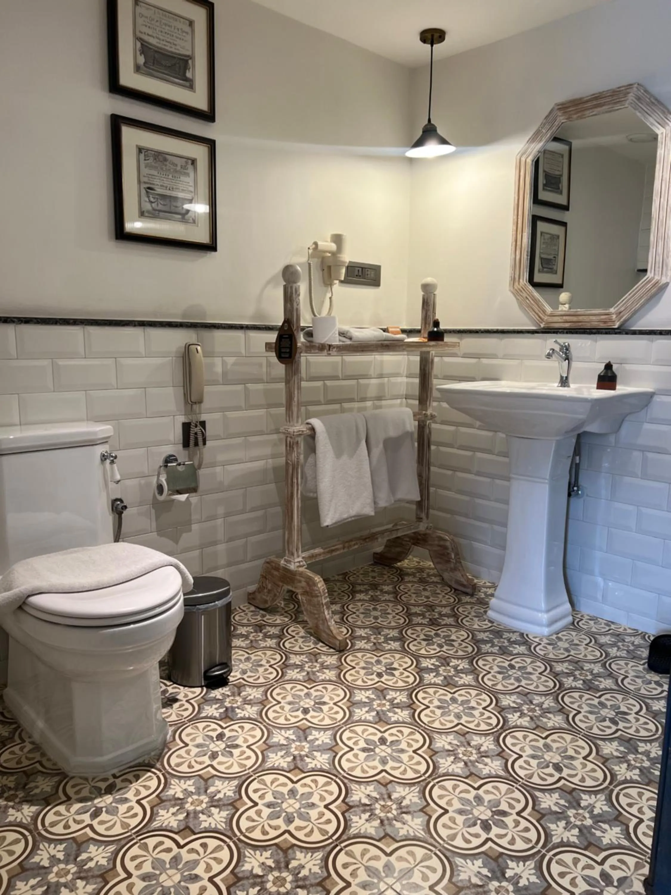 Bathroom in Seto Ghar Hotel