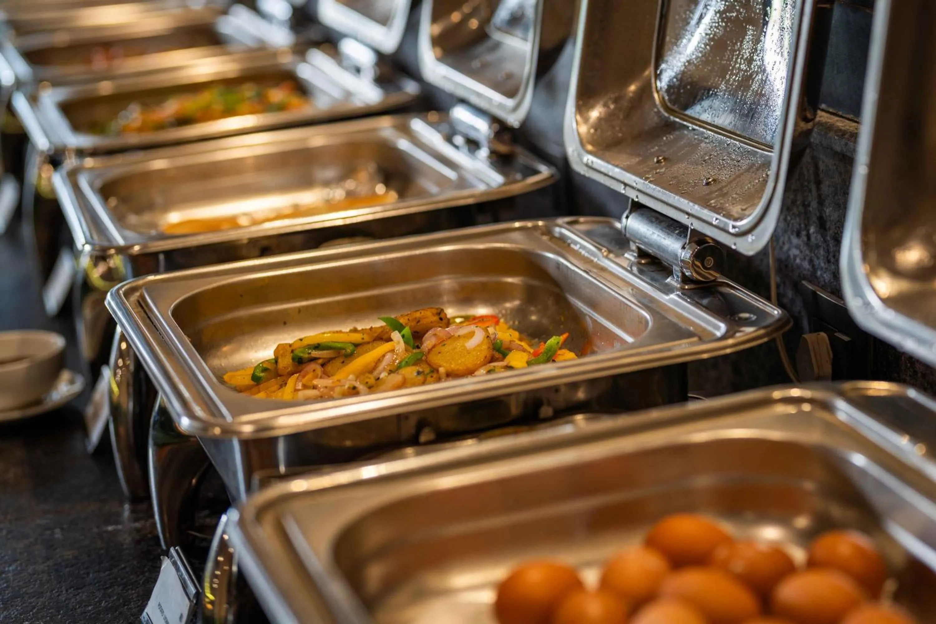 Buffet breakfast in Seto Ghar Hotel