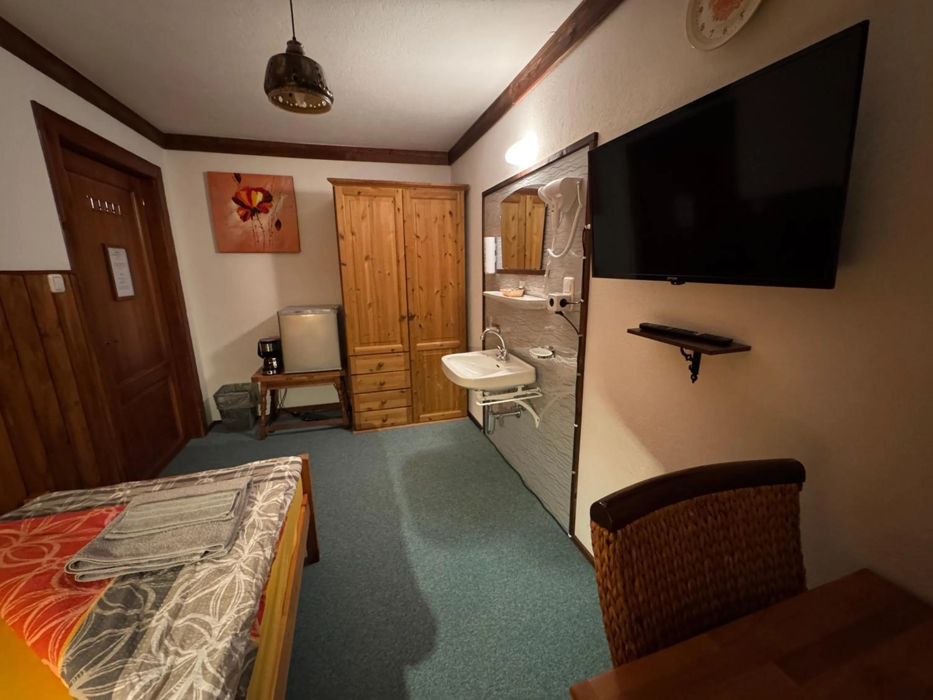 Bedroom, Bed in Haus Fiegl