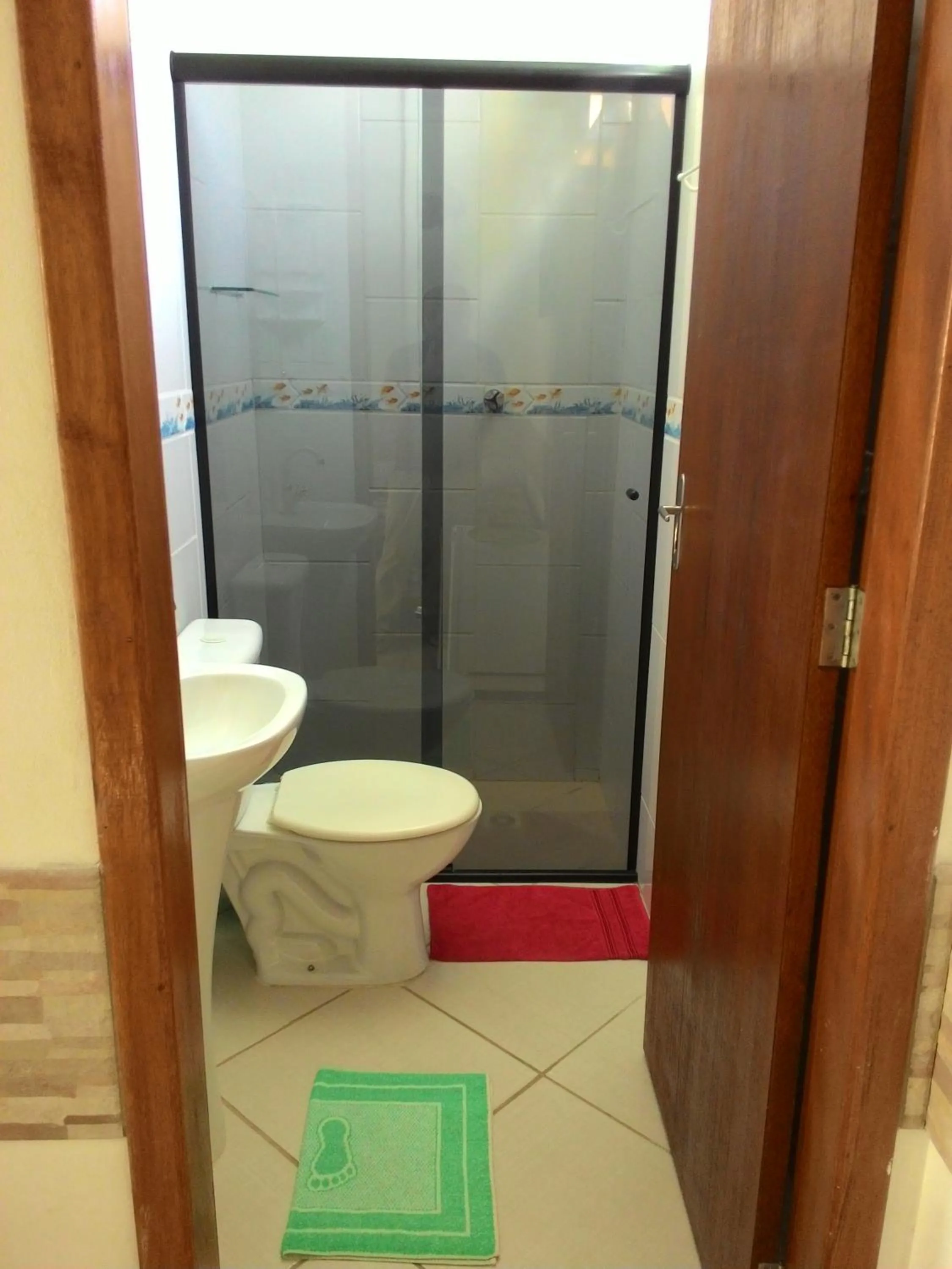 Bathroom in Pousada Vó Nita