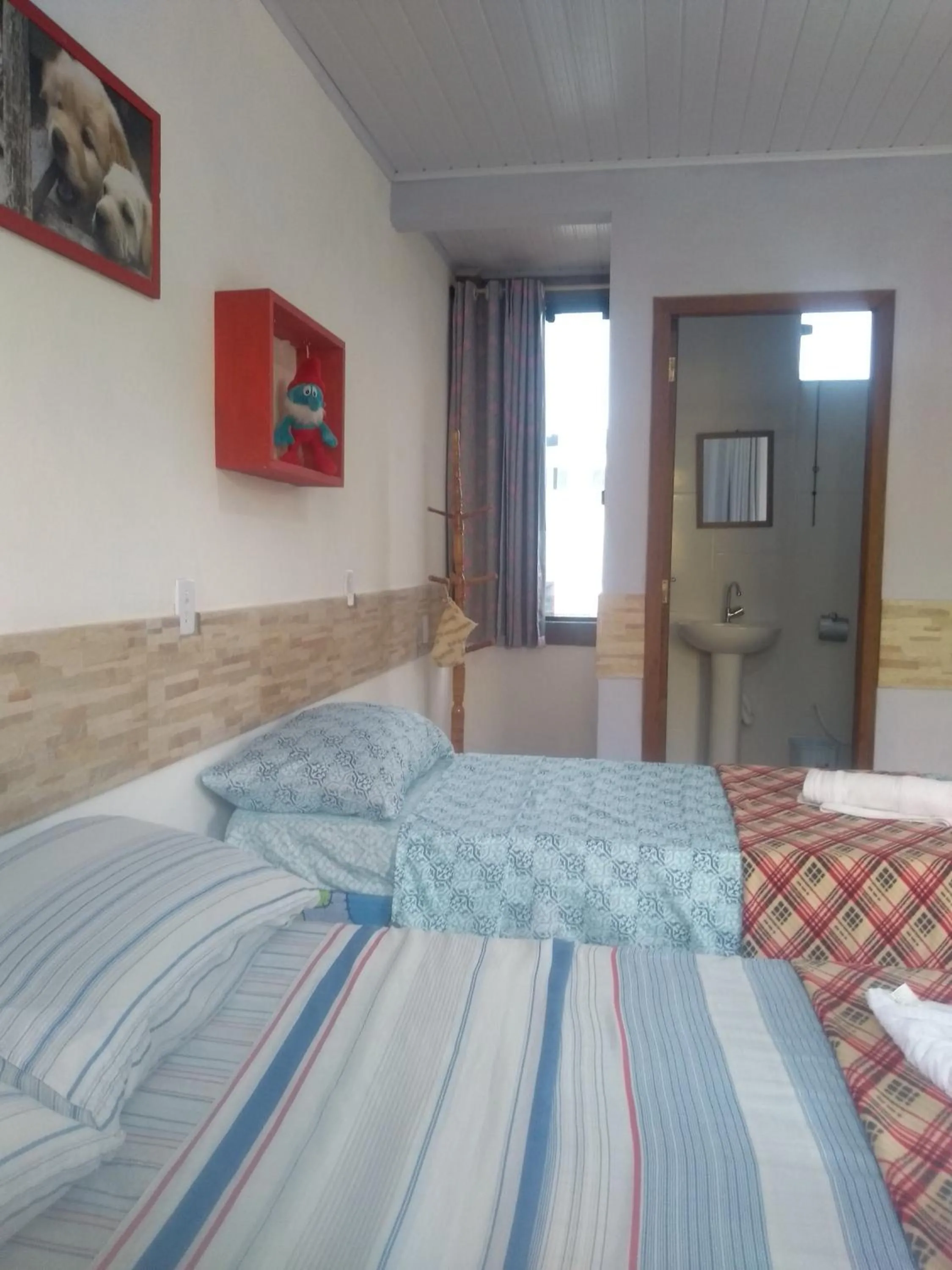 Bed in Pousada Vó Nita