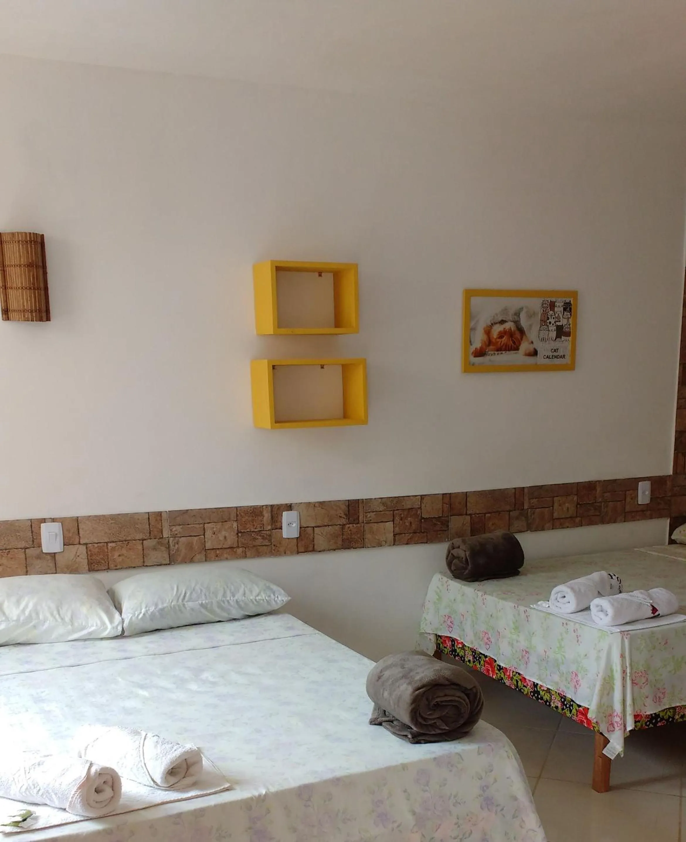 Bed in Pousada Vó Nita