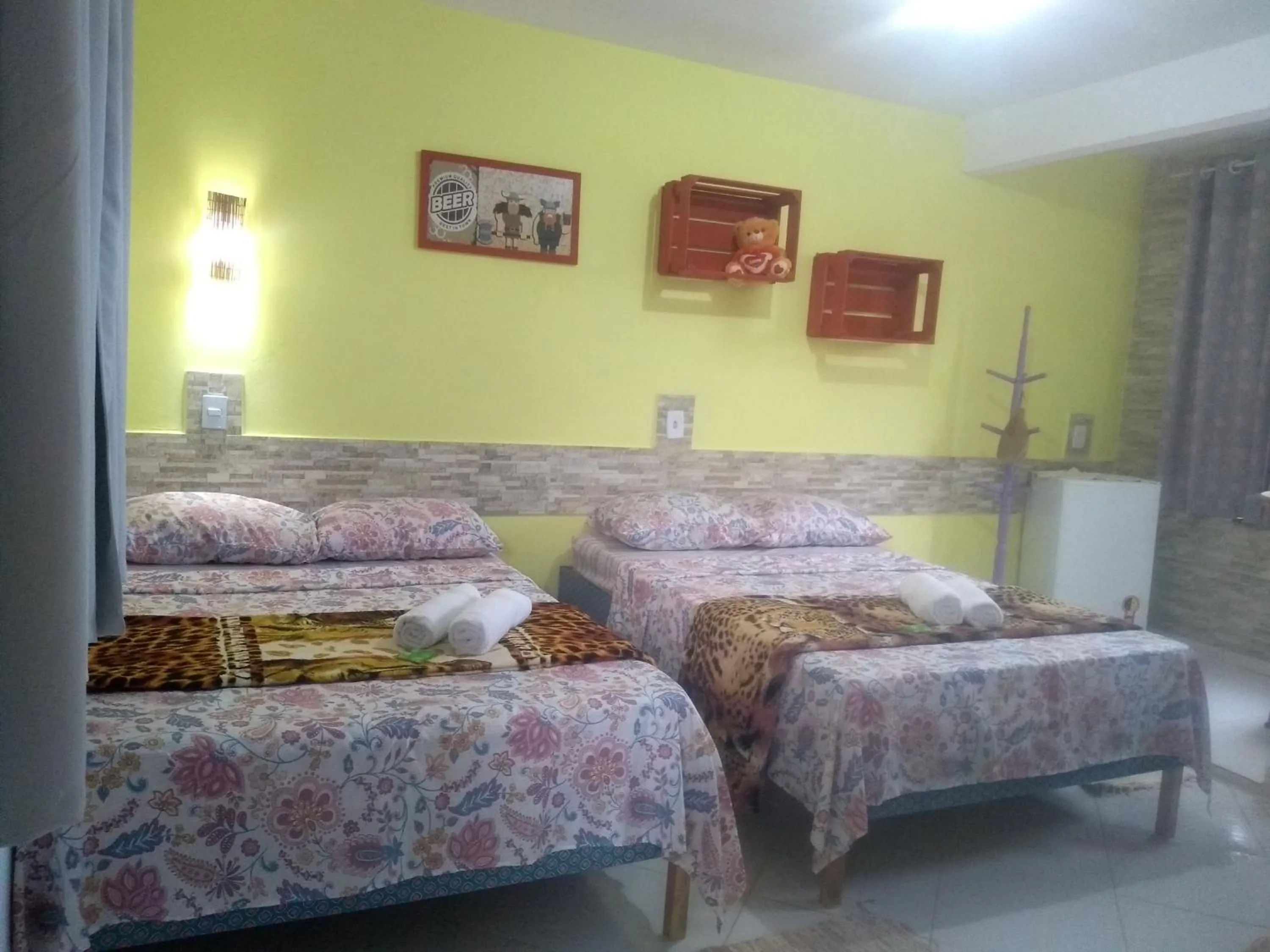 Bed in Pousada Vó Nita