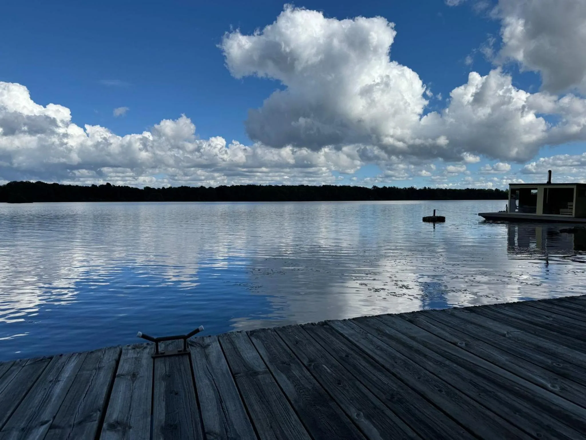 Lake view in Möckelsnäs Herrgård