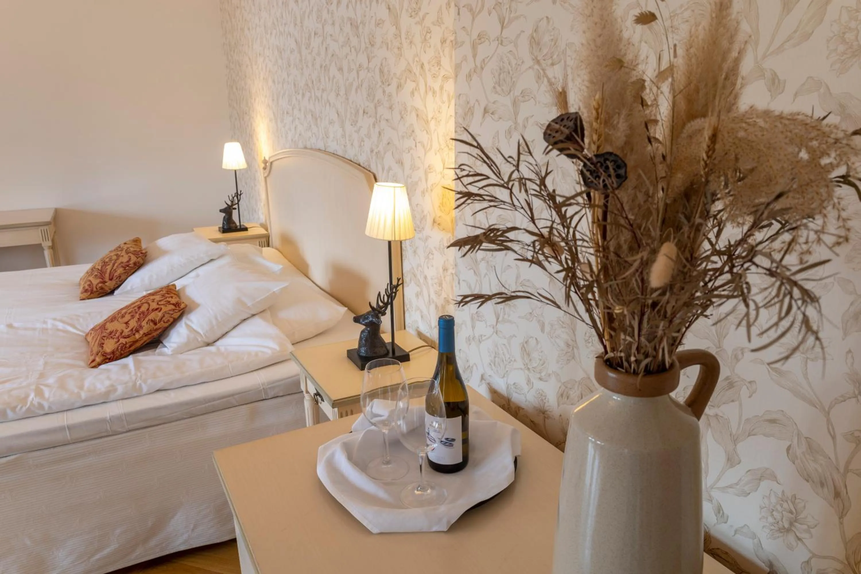 Photo of the whole room, Bed in Möckelsnäs Herrgård