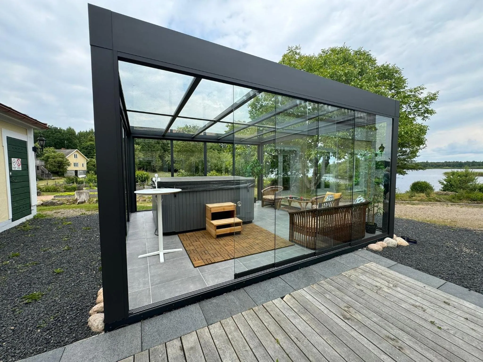 Hot Tub in Möckelsnäs Herrgård