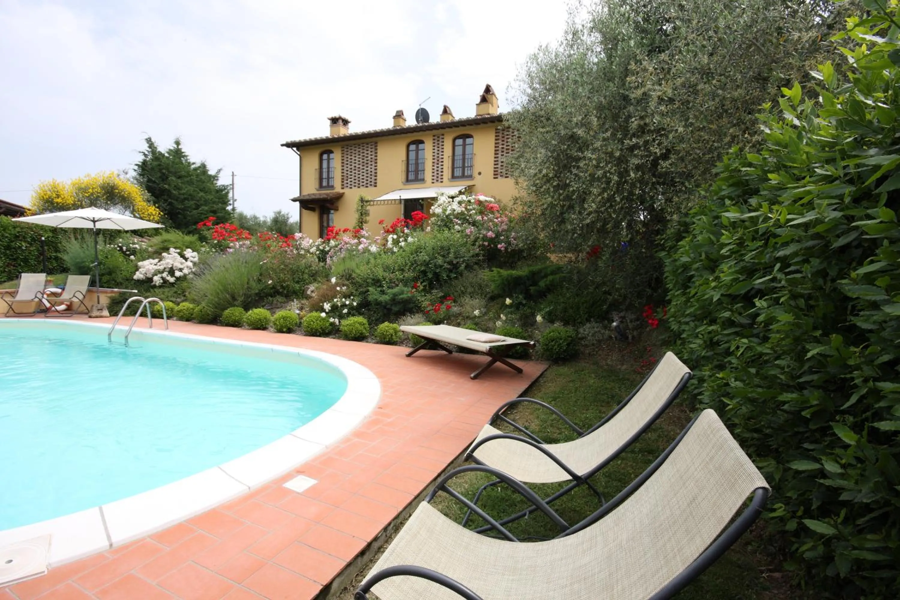 Swimming pool in Villa Antica Sosta Renai