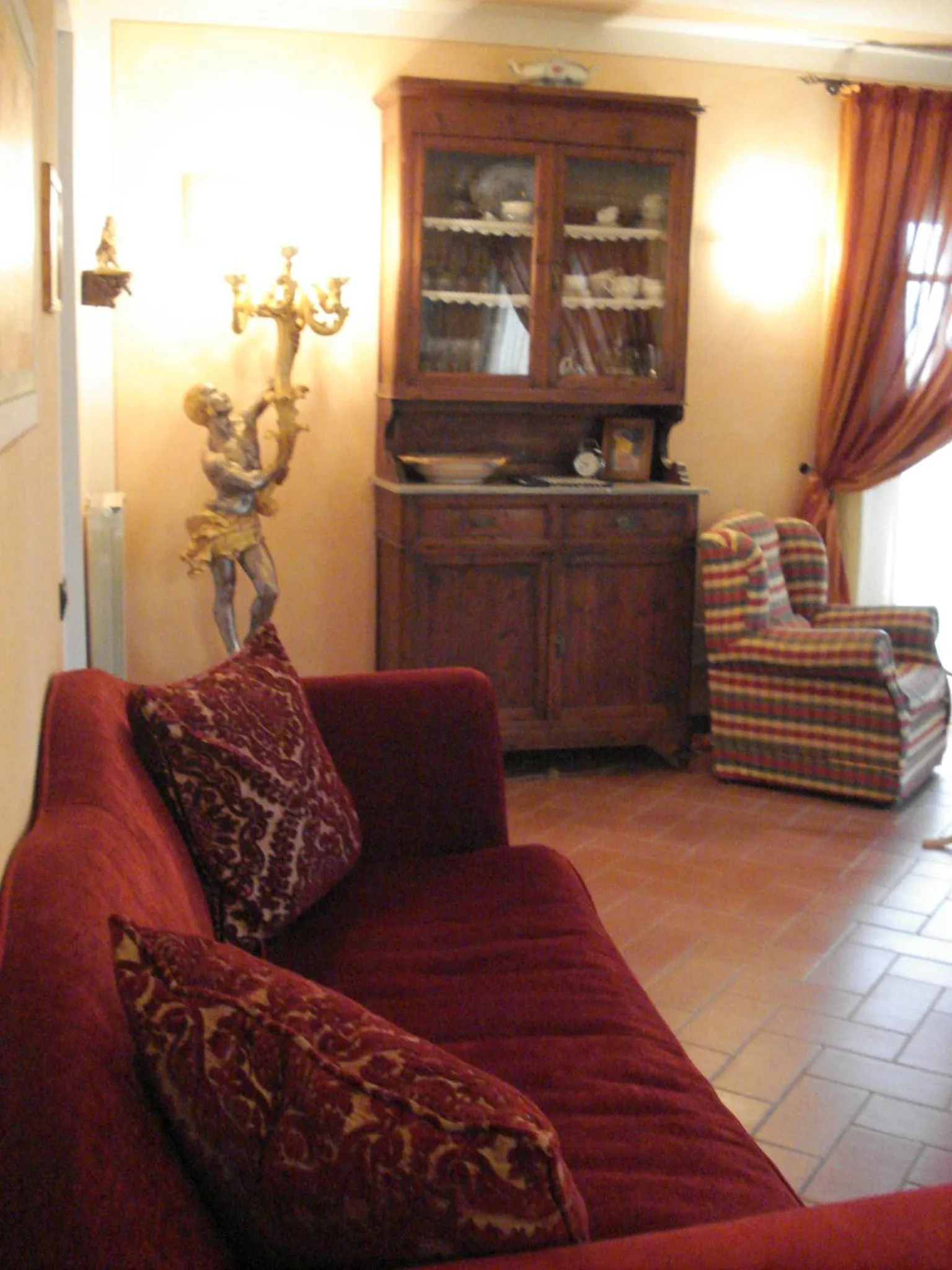 Living room in Villa Antica Sosta Renai