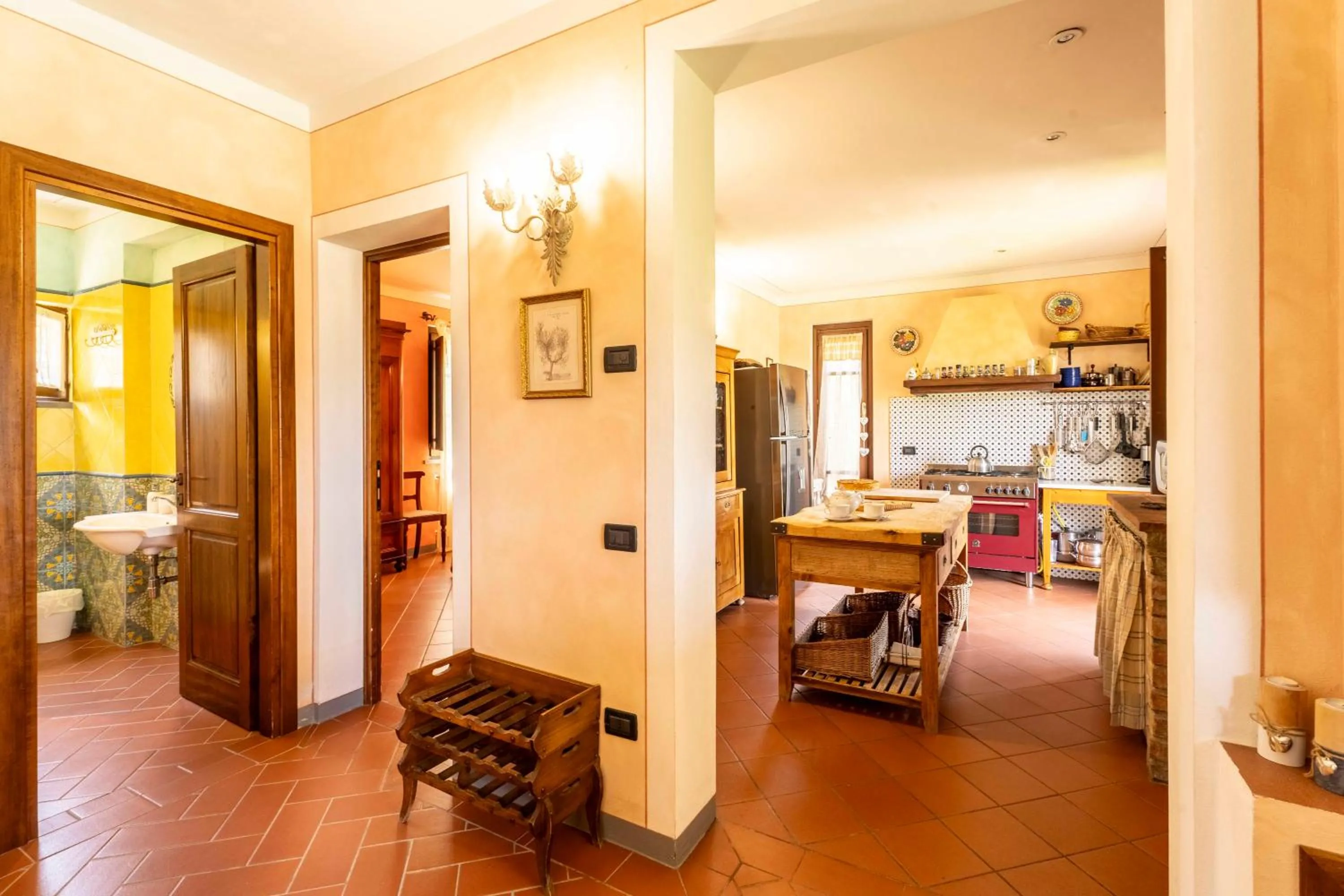 kitchen in Villa Antica Sosta Renai
