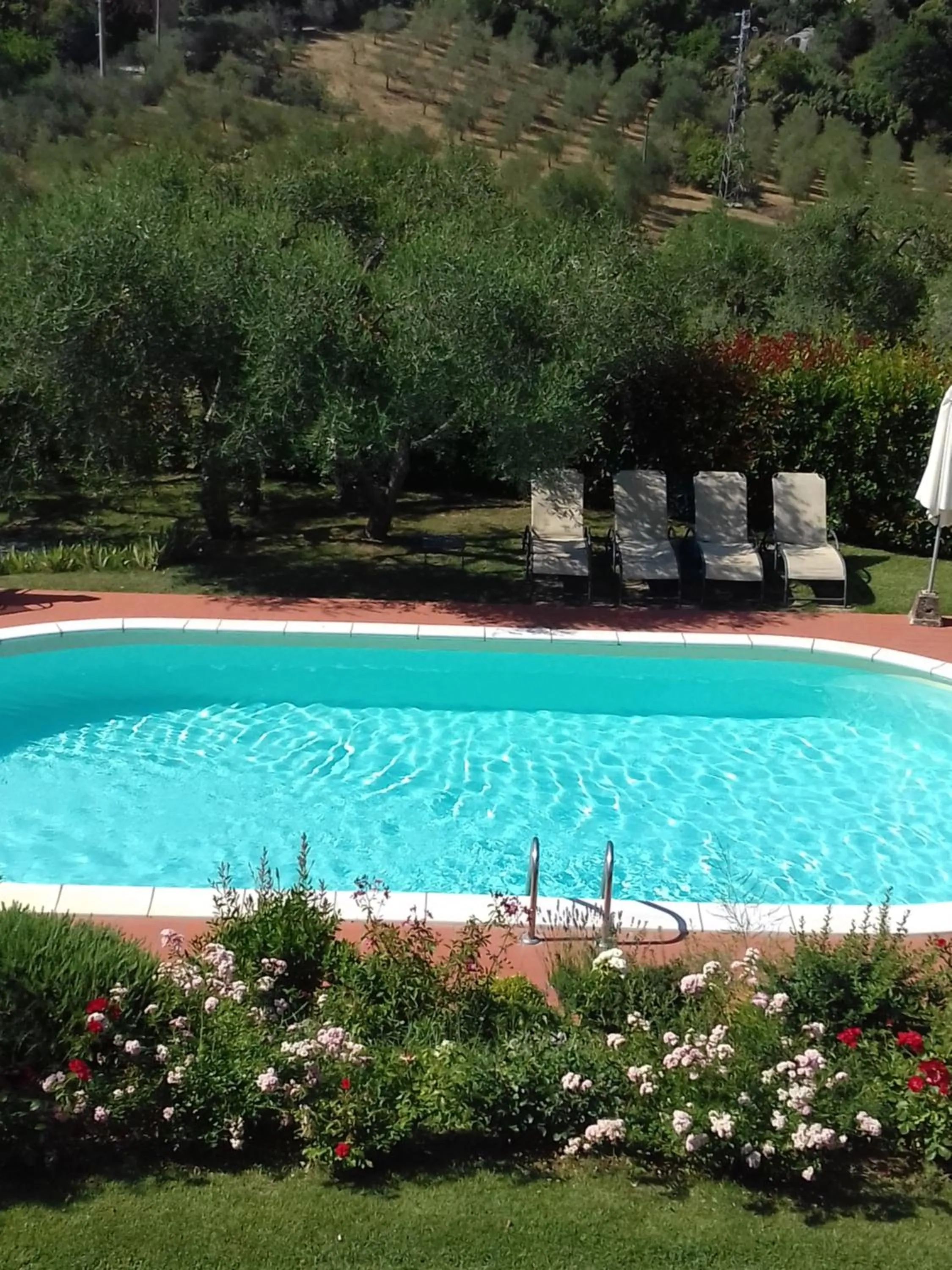 Swimming pool in Villa Antica Sosta Renai