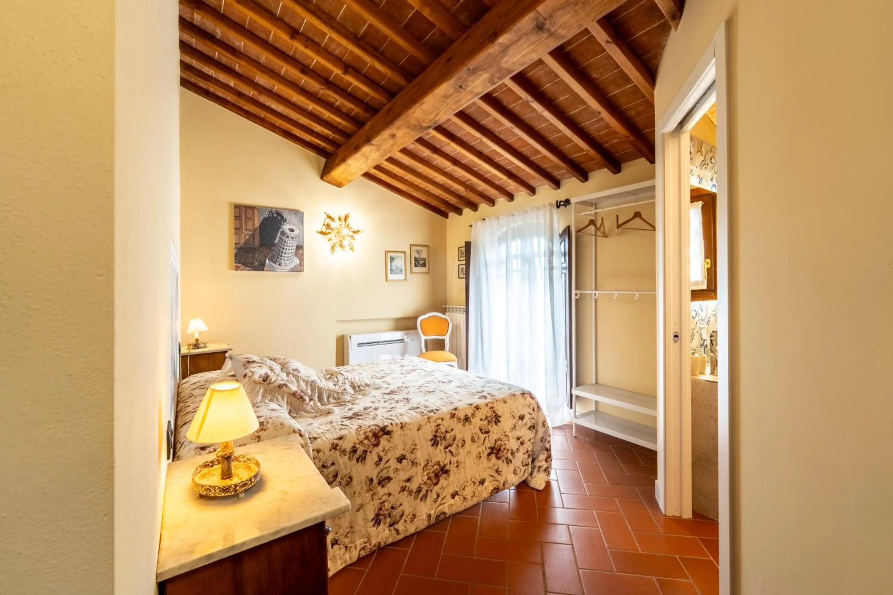 Bedroom, Bed in Villa Antica Sosta Renai