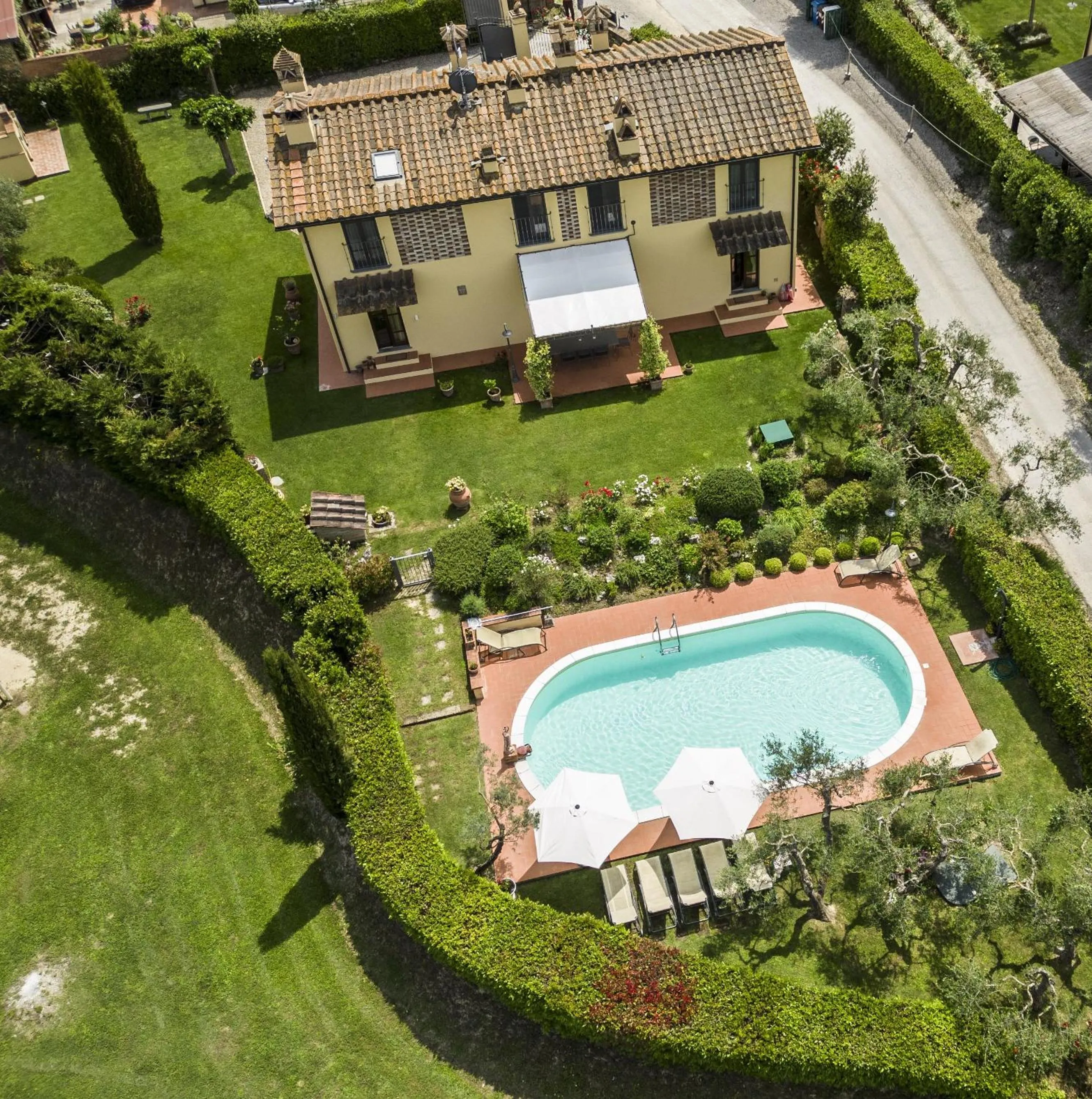 Swimming pool in Villa Antica Sosta Renai