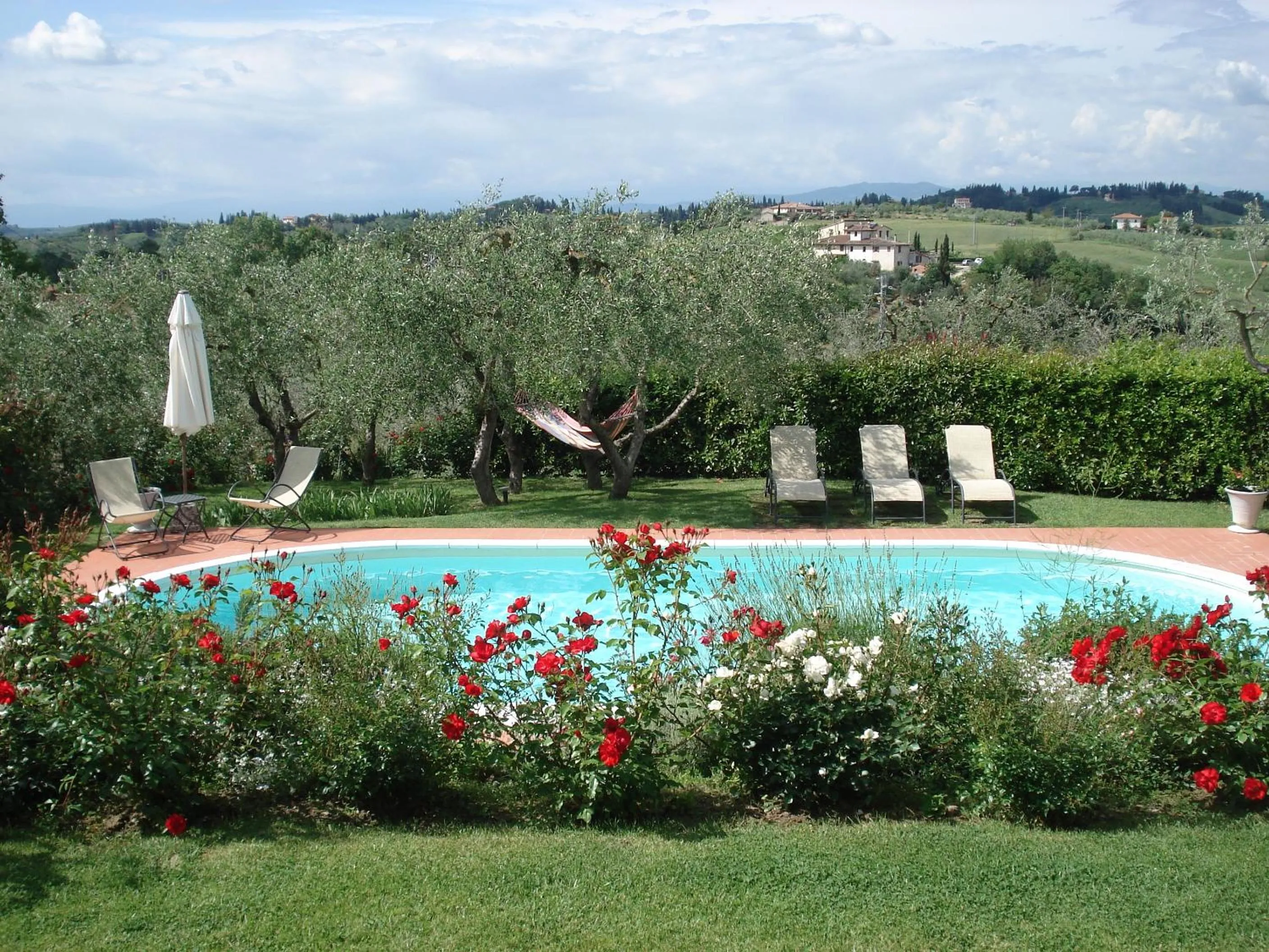 Garden in Villa Antica Sosta Renai