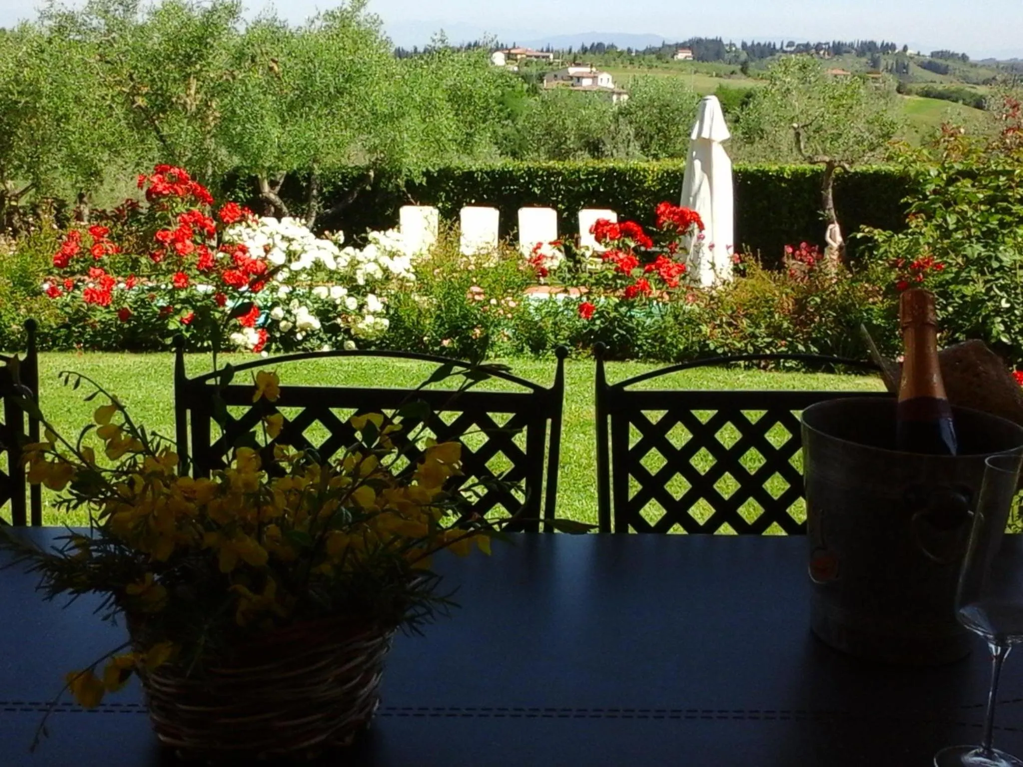 Balcony/Terrace in Villa Antica Sosta Renai