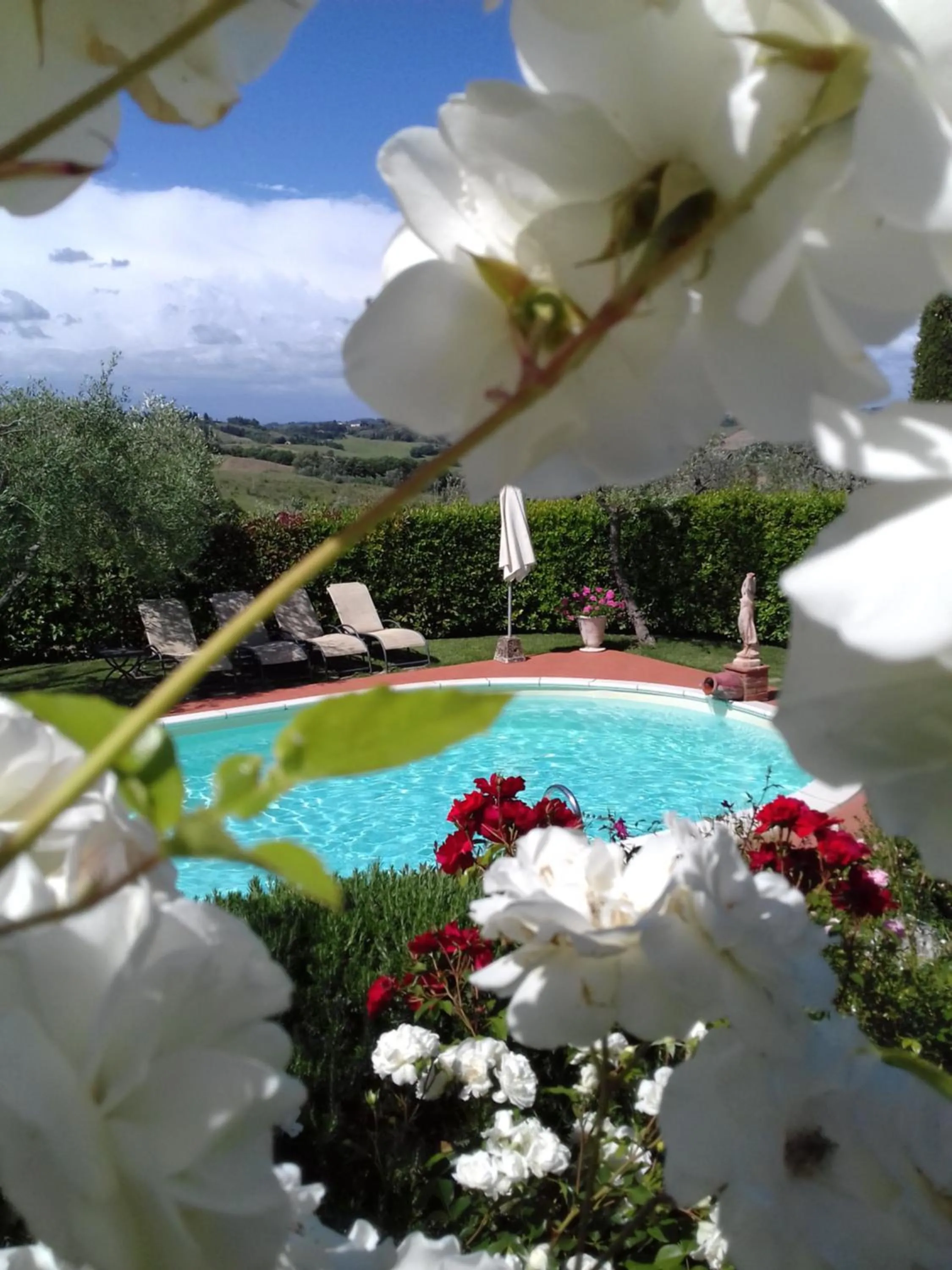 Swimming pool in Villa Antica Sosta Renai