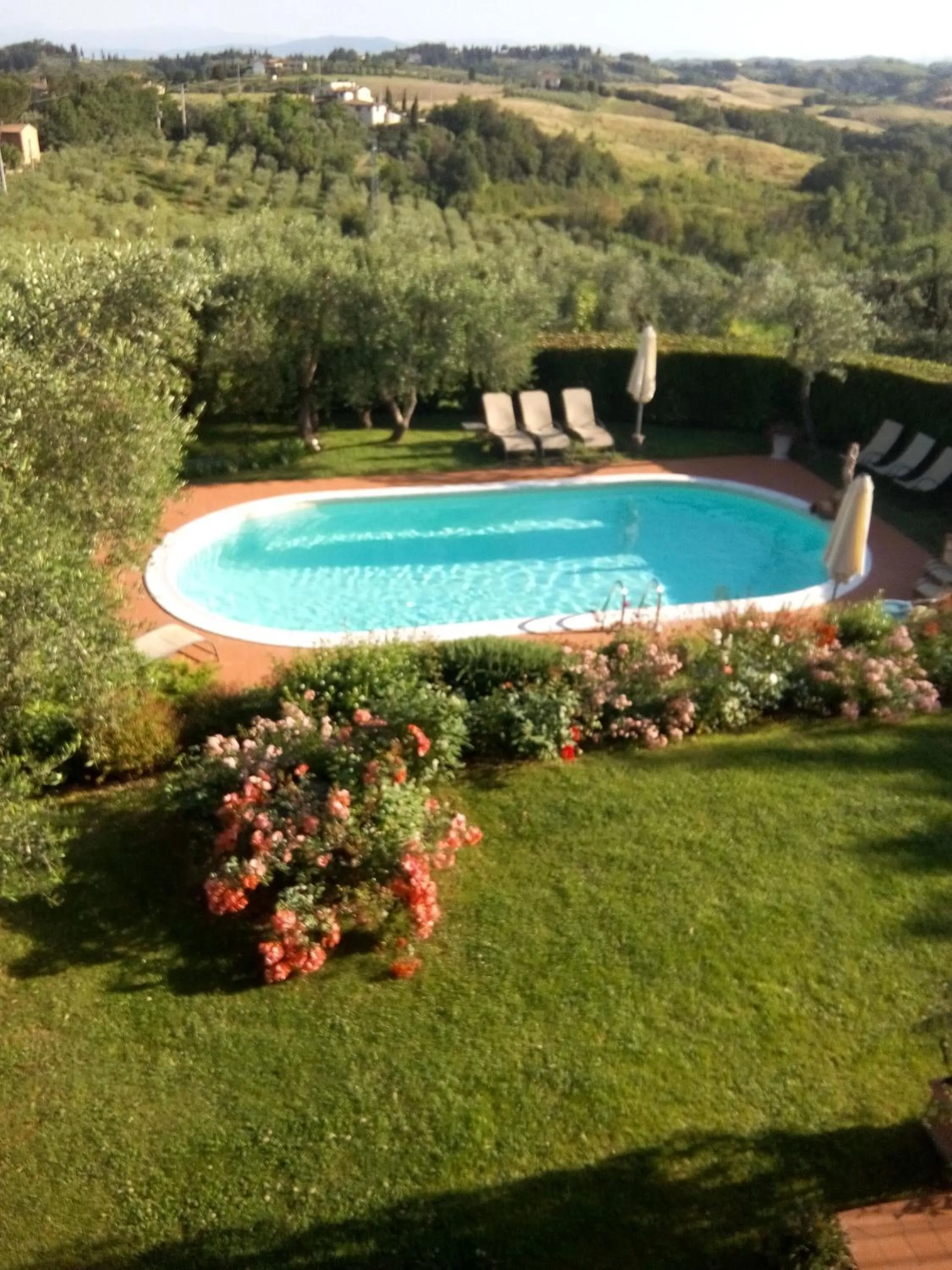 Swimming pool in Villa Antica Sosta Renai