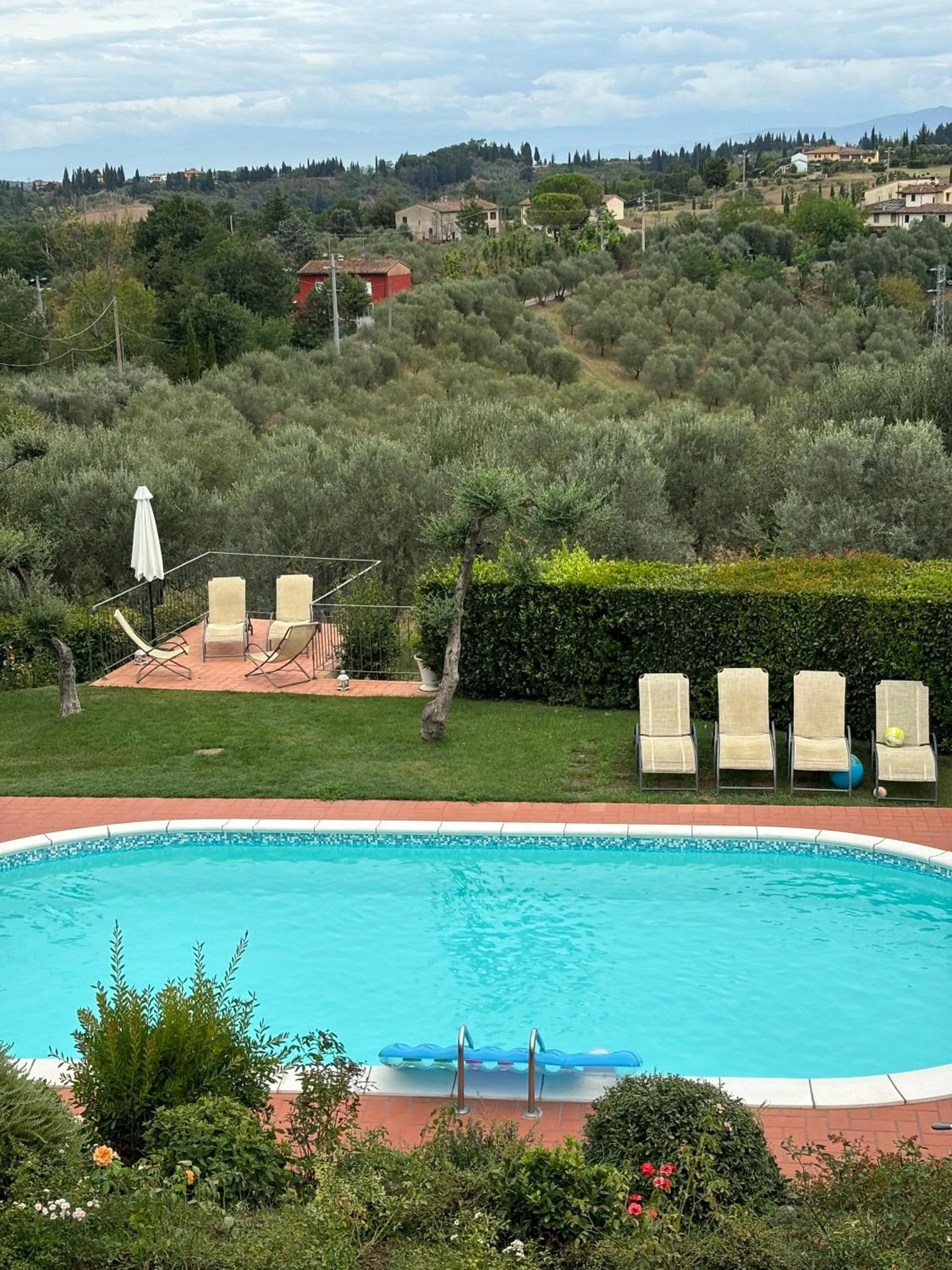 Swimming pool in Villa Antica Sosta Renai