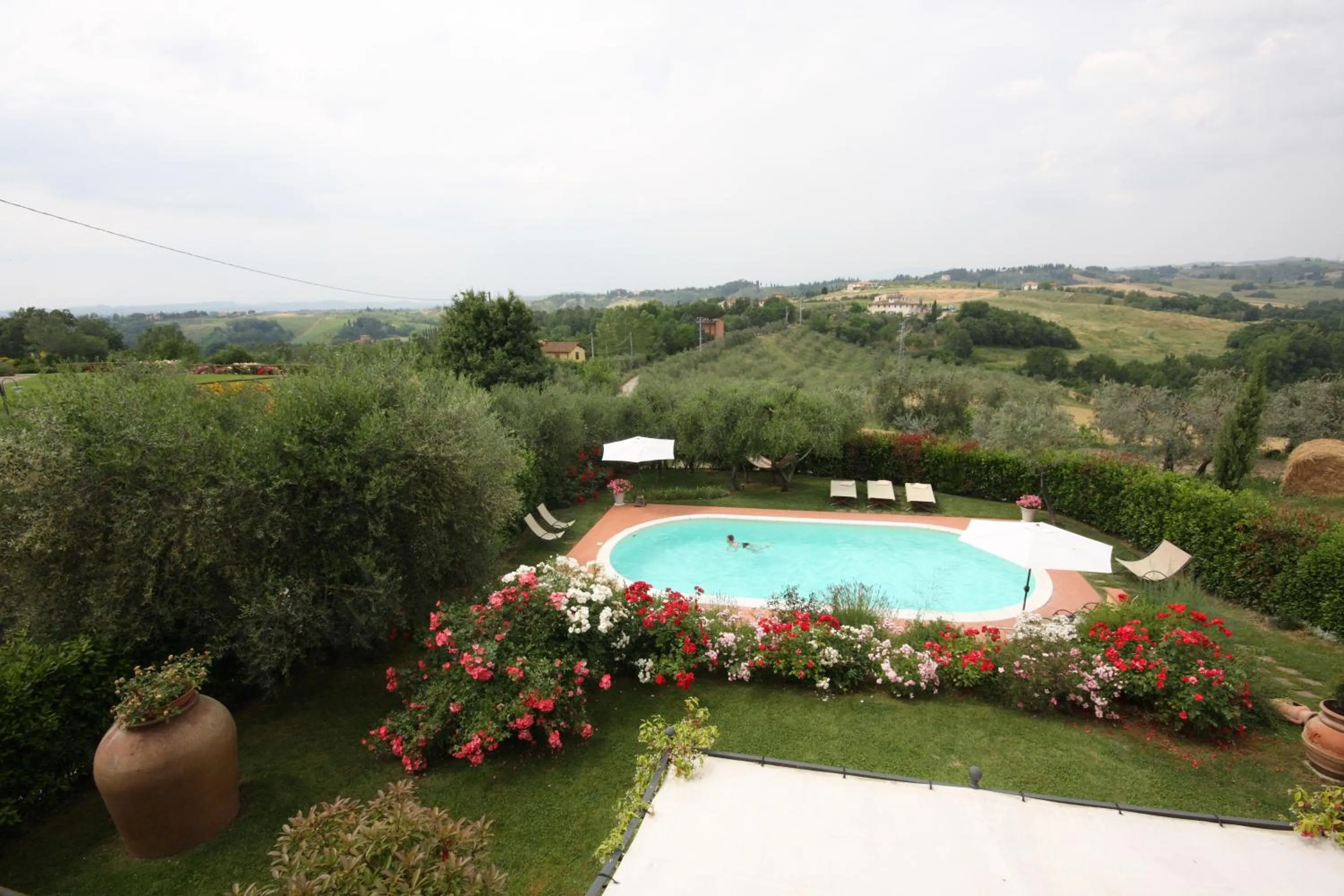 Swimming pool in Villa Antica Sosta Renai