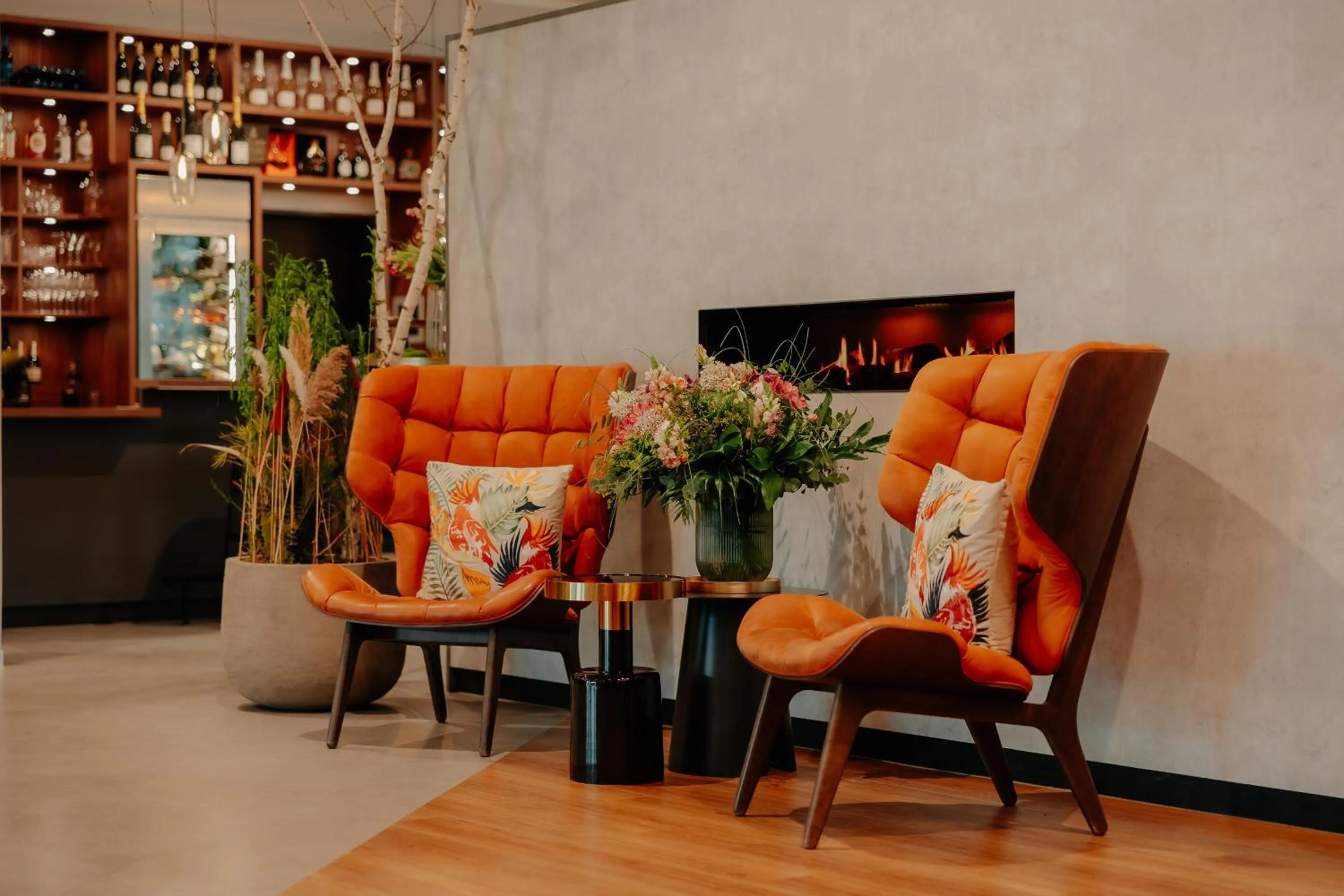 Lobby or reception in VIA PLAZA Meppen by Hackmann