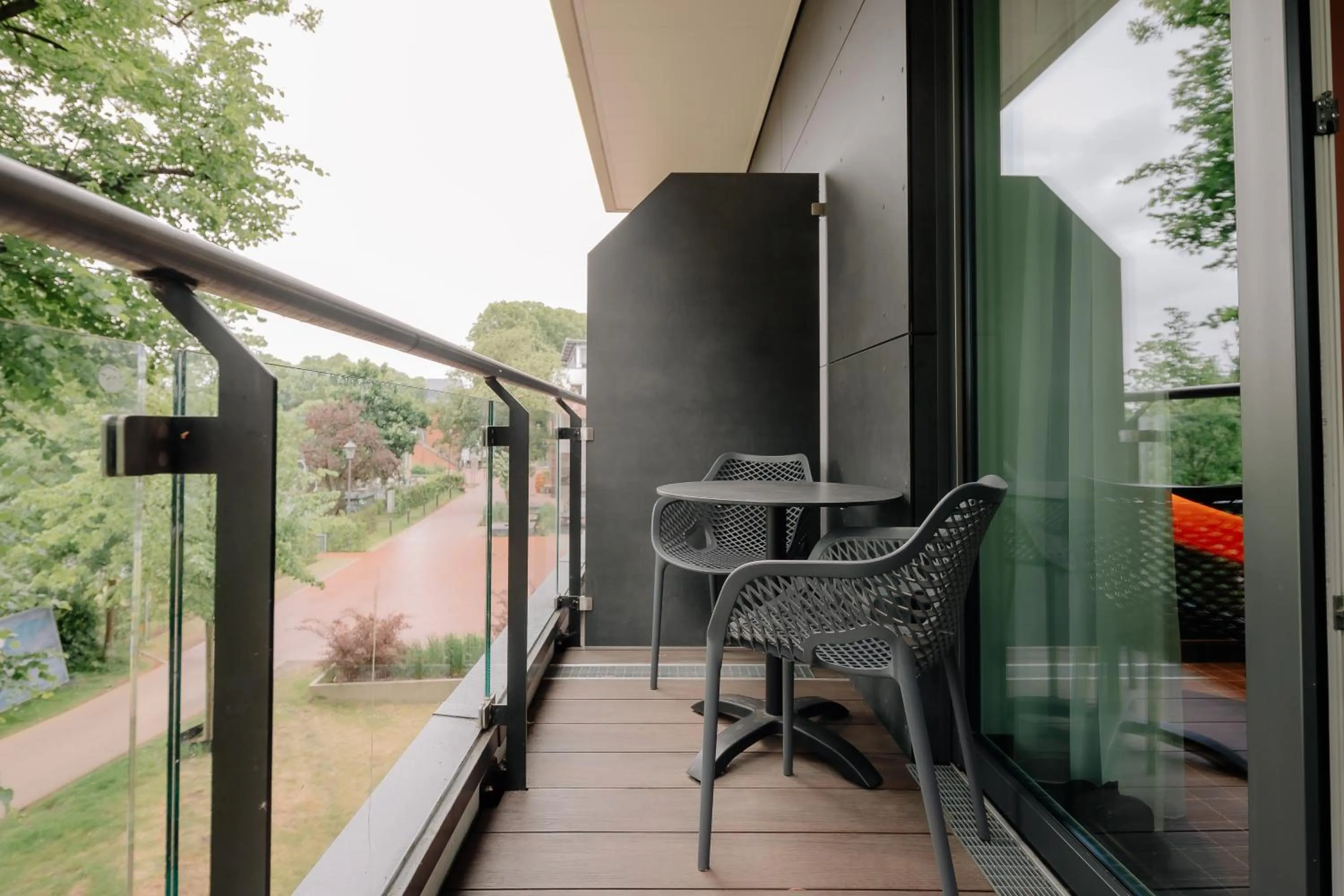 Balcony/Terrace in VIA PLAZA Meppen by Hackmann