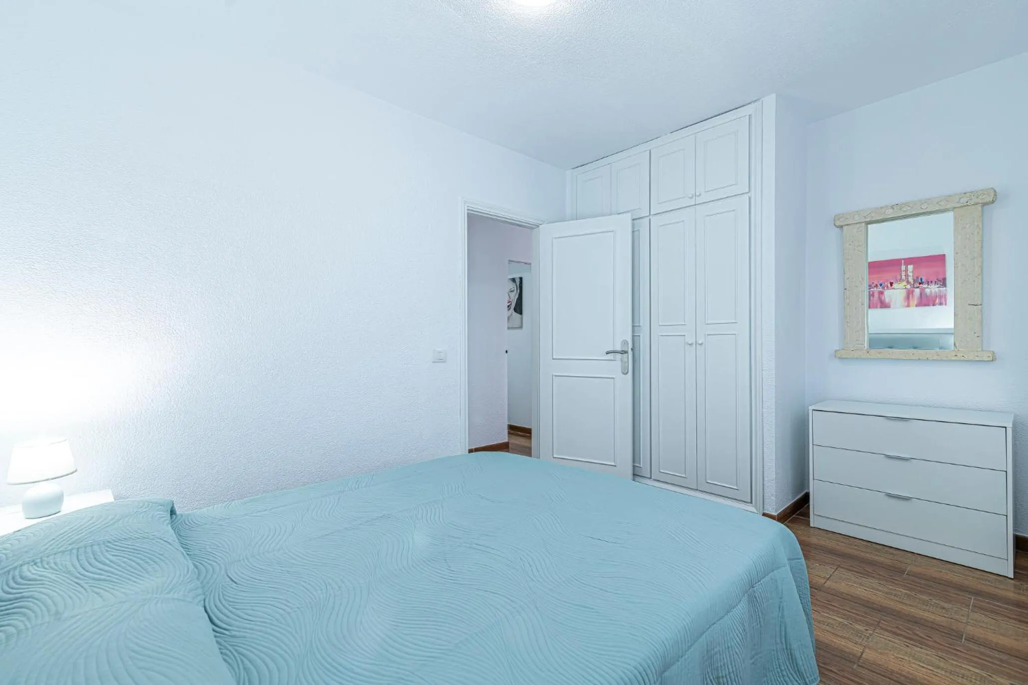 Bed in Parque Don José 2 habitaciones