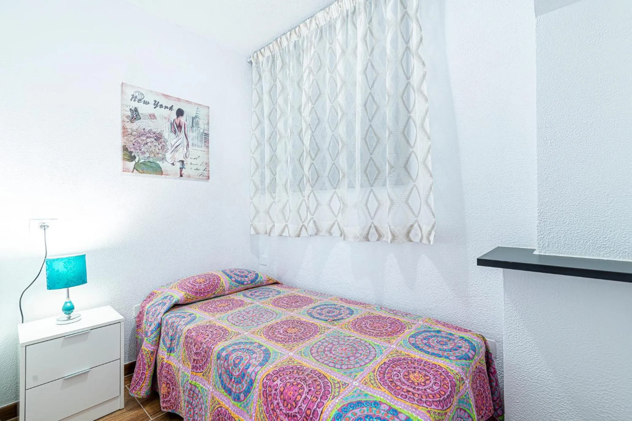 Bed in Parque Don José 2 habitaciones
