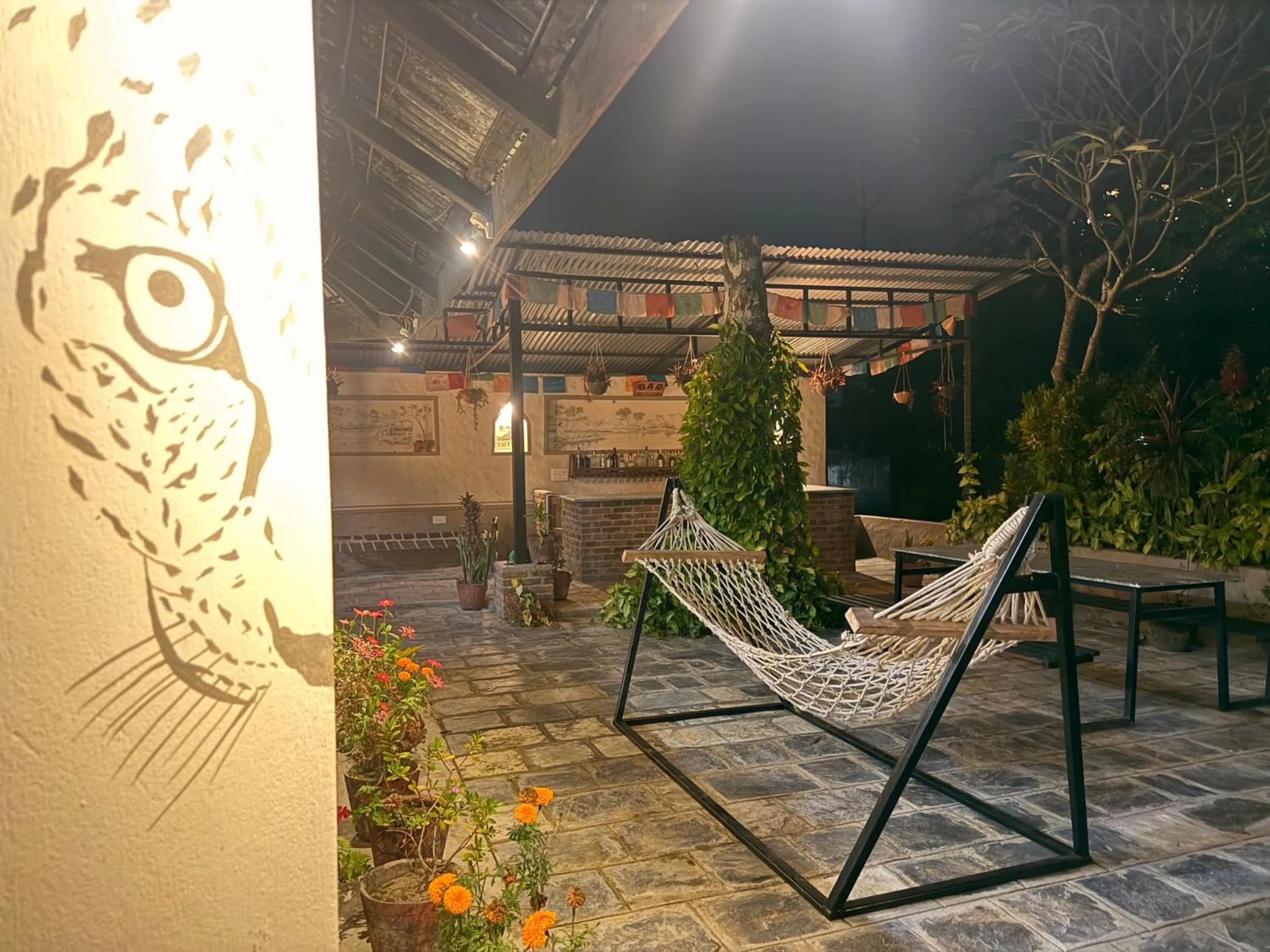 Patio in Jungle Safari Resort