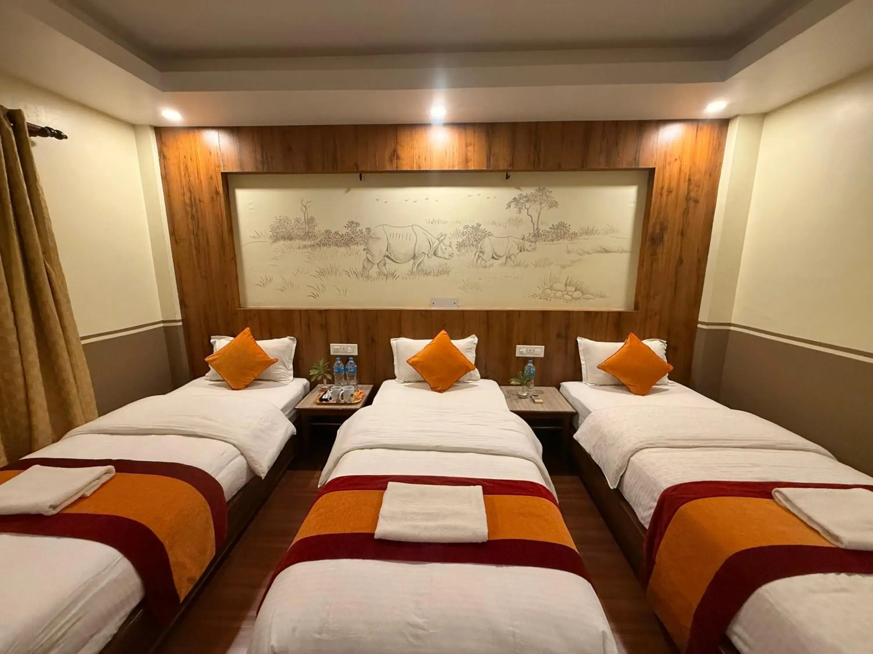 Bed in Jungle Safari Resort Bed in Jungle Safari Resort