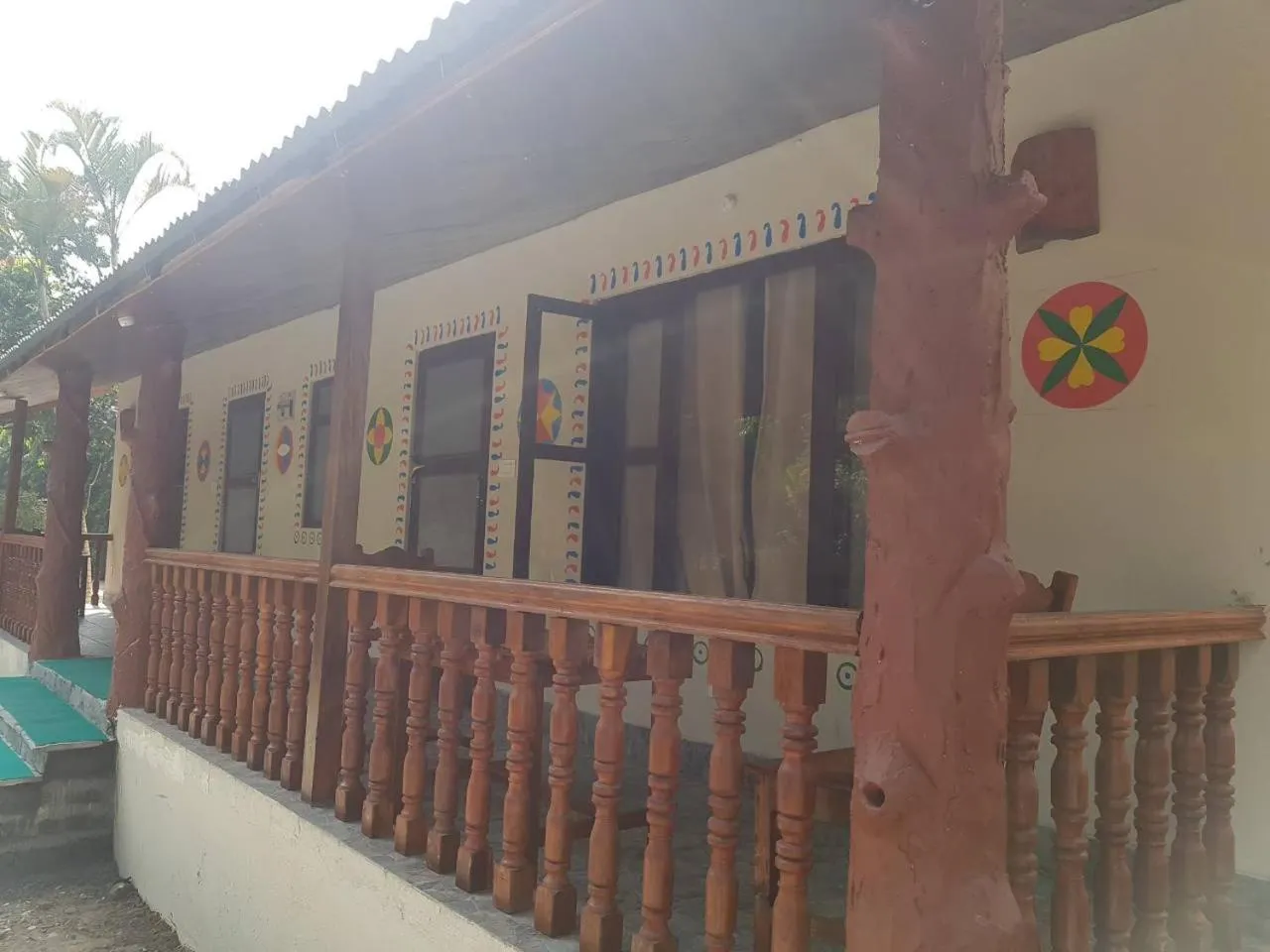 Balcony/Terrace in Jungle Safari Resort