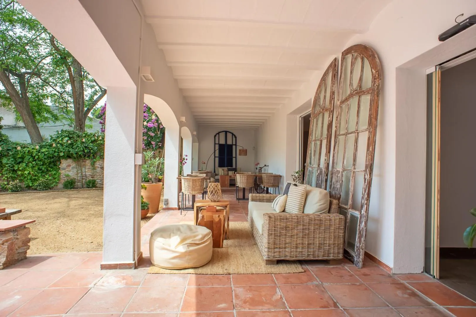 Area and facilities in Hostal Es Niu de Tamariu