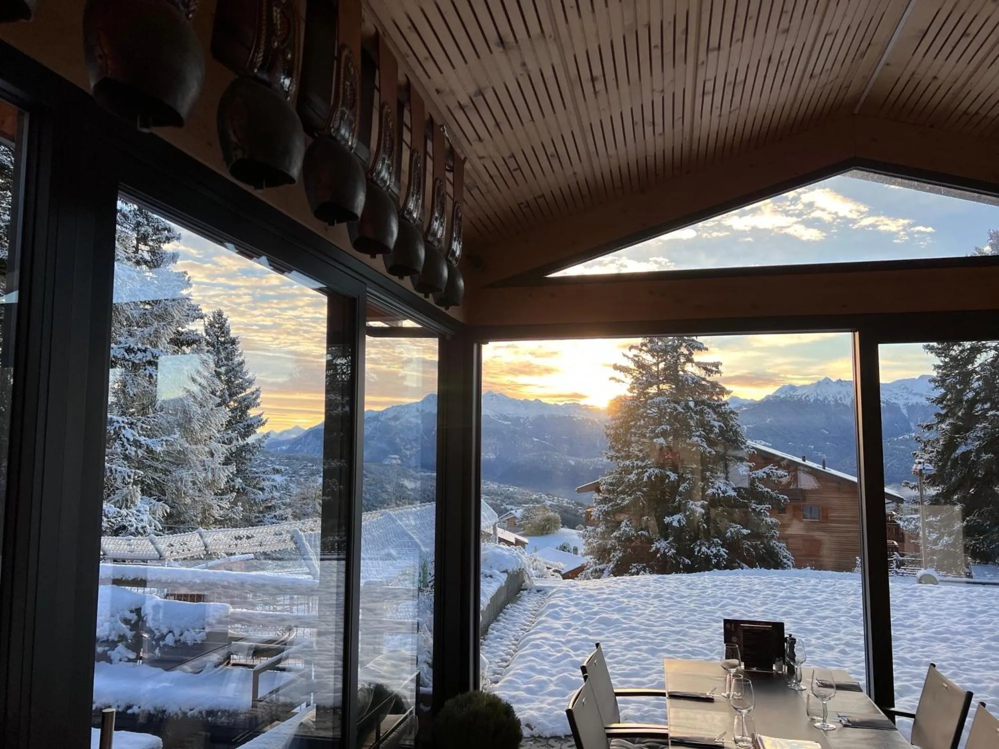 Winter in Hôtel de charme la Poste