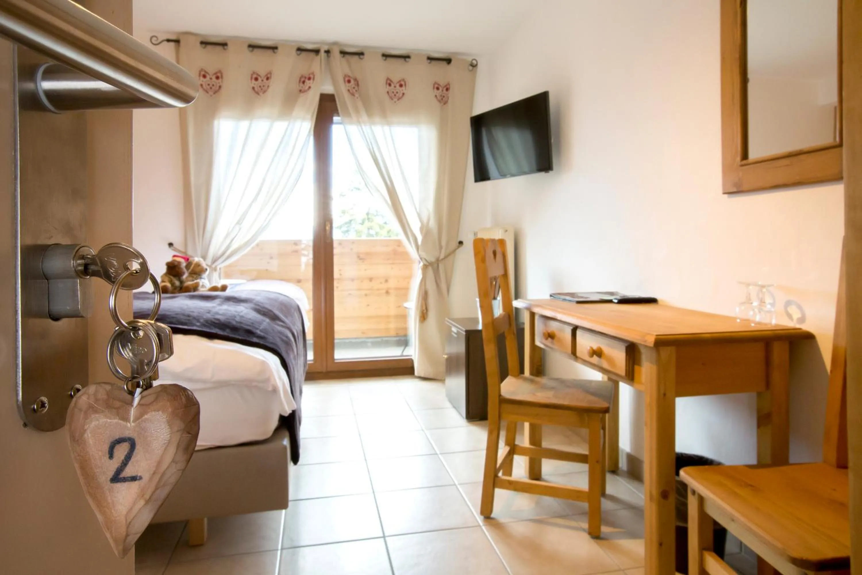 Day, Bed in Hôtel de charme la Poste