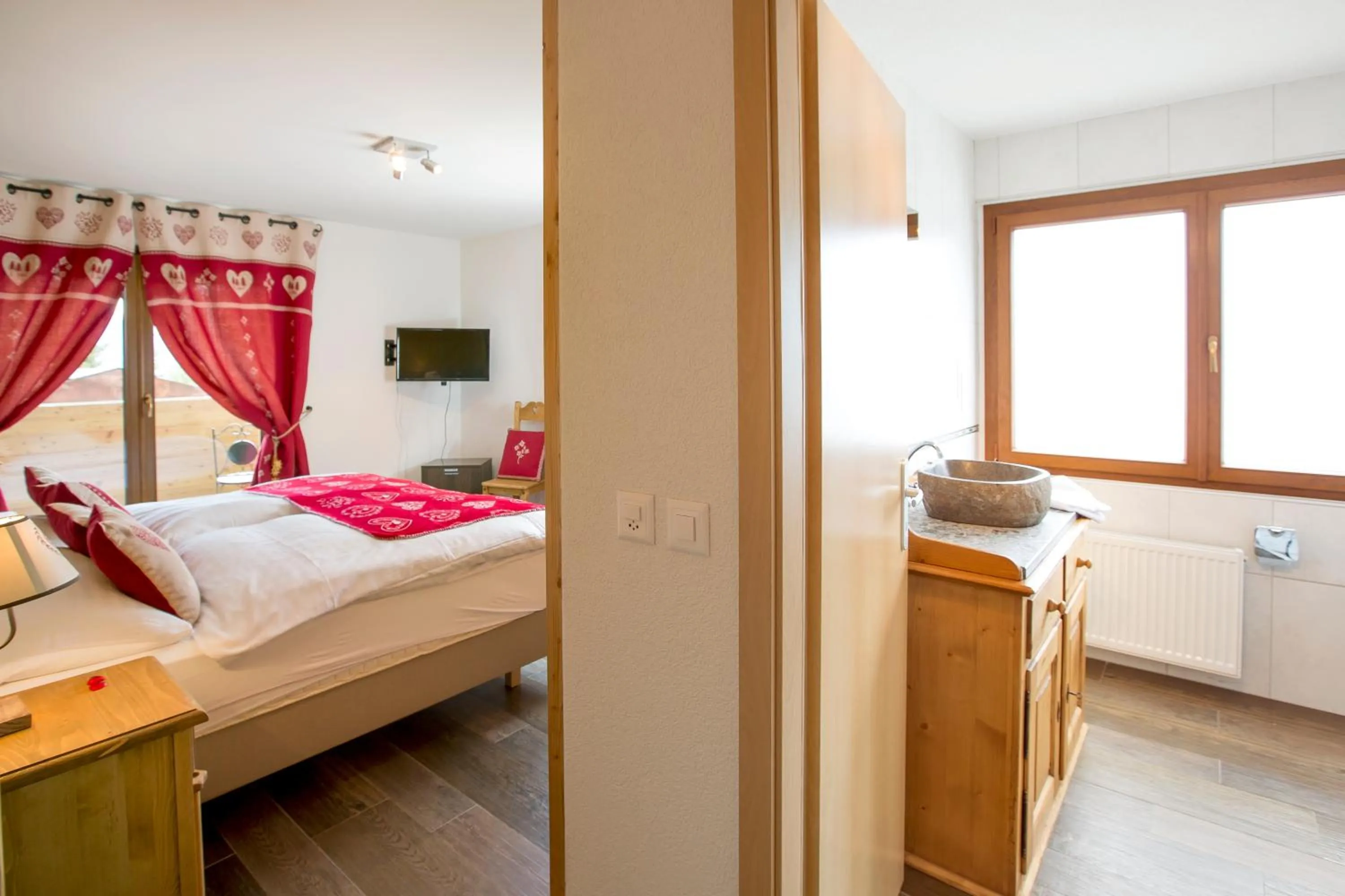 Day, Bed in Hôtel de charme la Poste