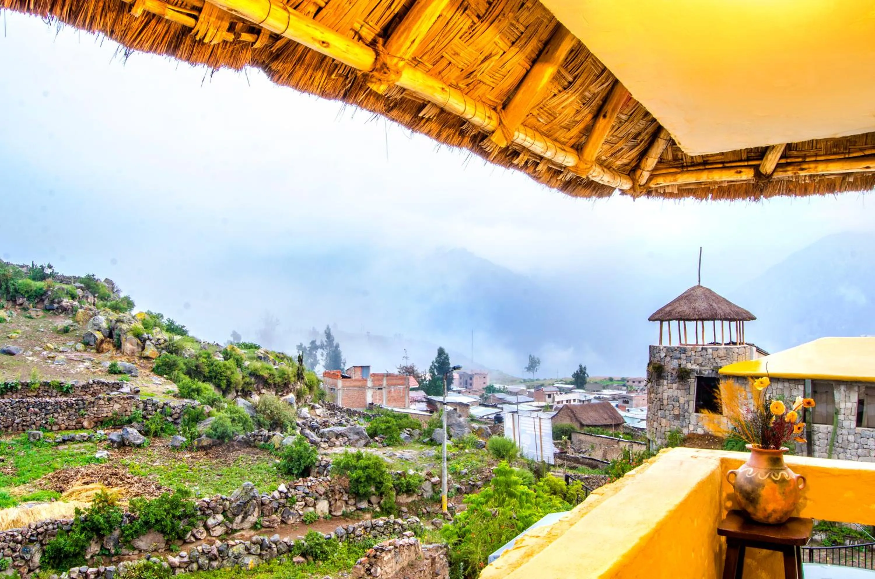 View (from property/room) in Hotel Kuntur Wassi