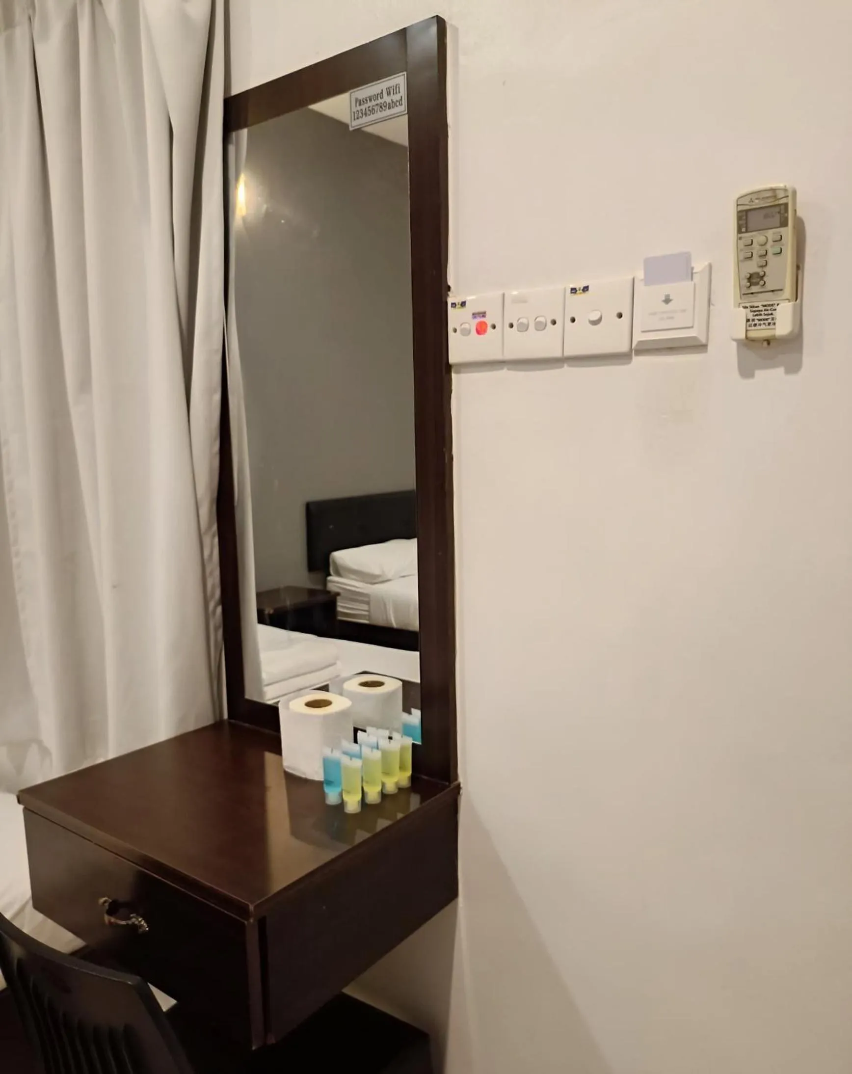 air conditioner, Bed in CK Hotel - Self Check In